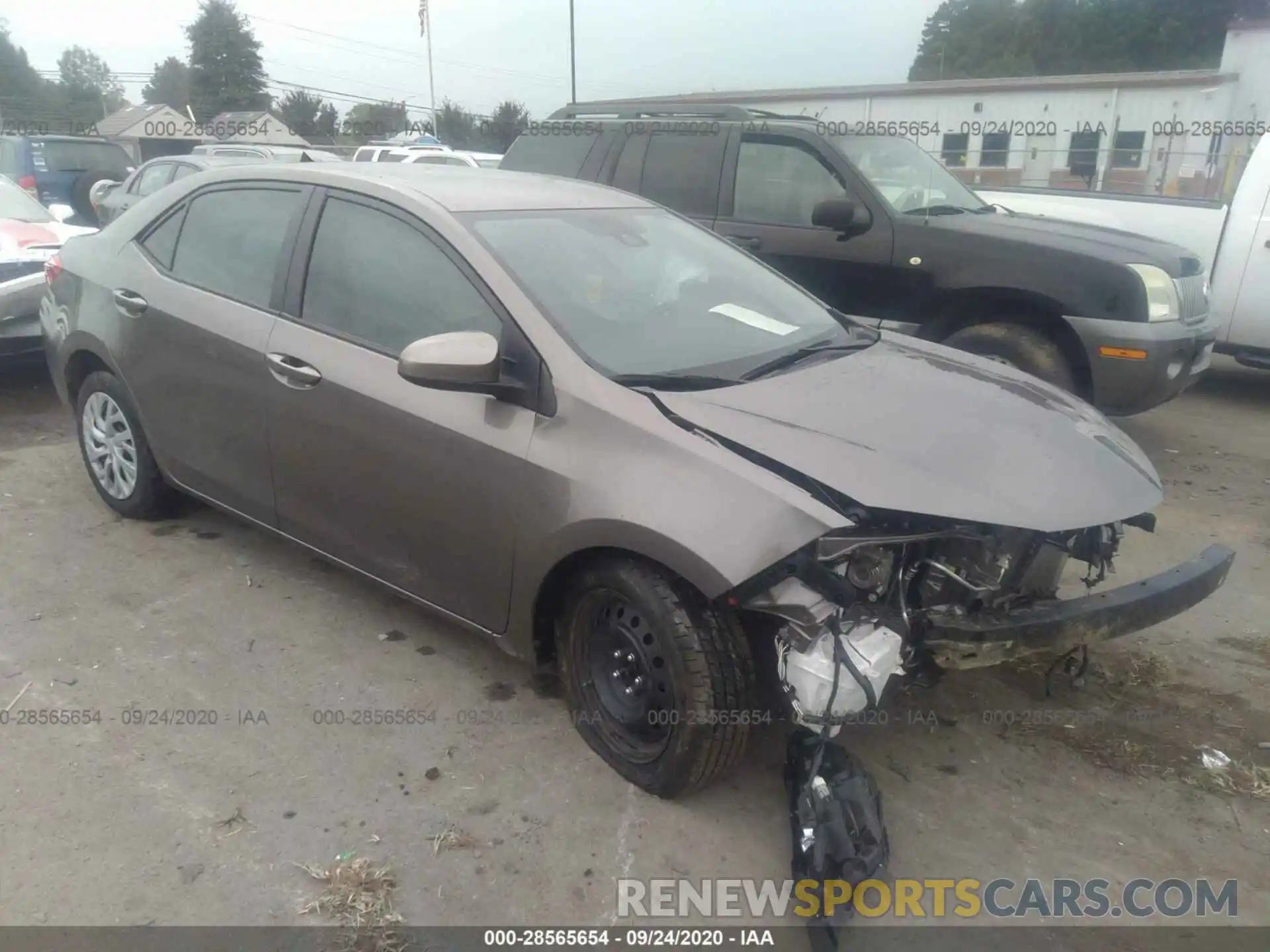 6 Photograph of a damaged car 2T1BURHE1KC171172 TOYOTA COROLLA 2019