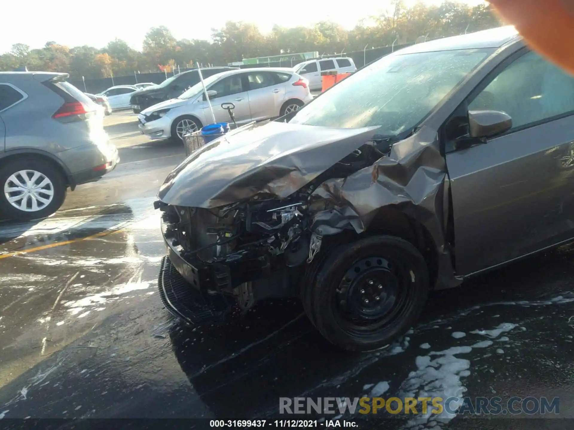 6 Photograph of a damaged car 2T1BURHE1KC171849 TOYOTA COROLLA 2019