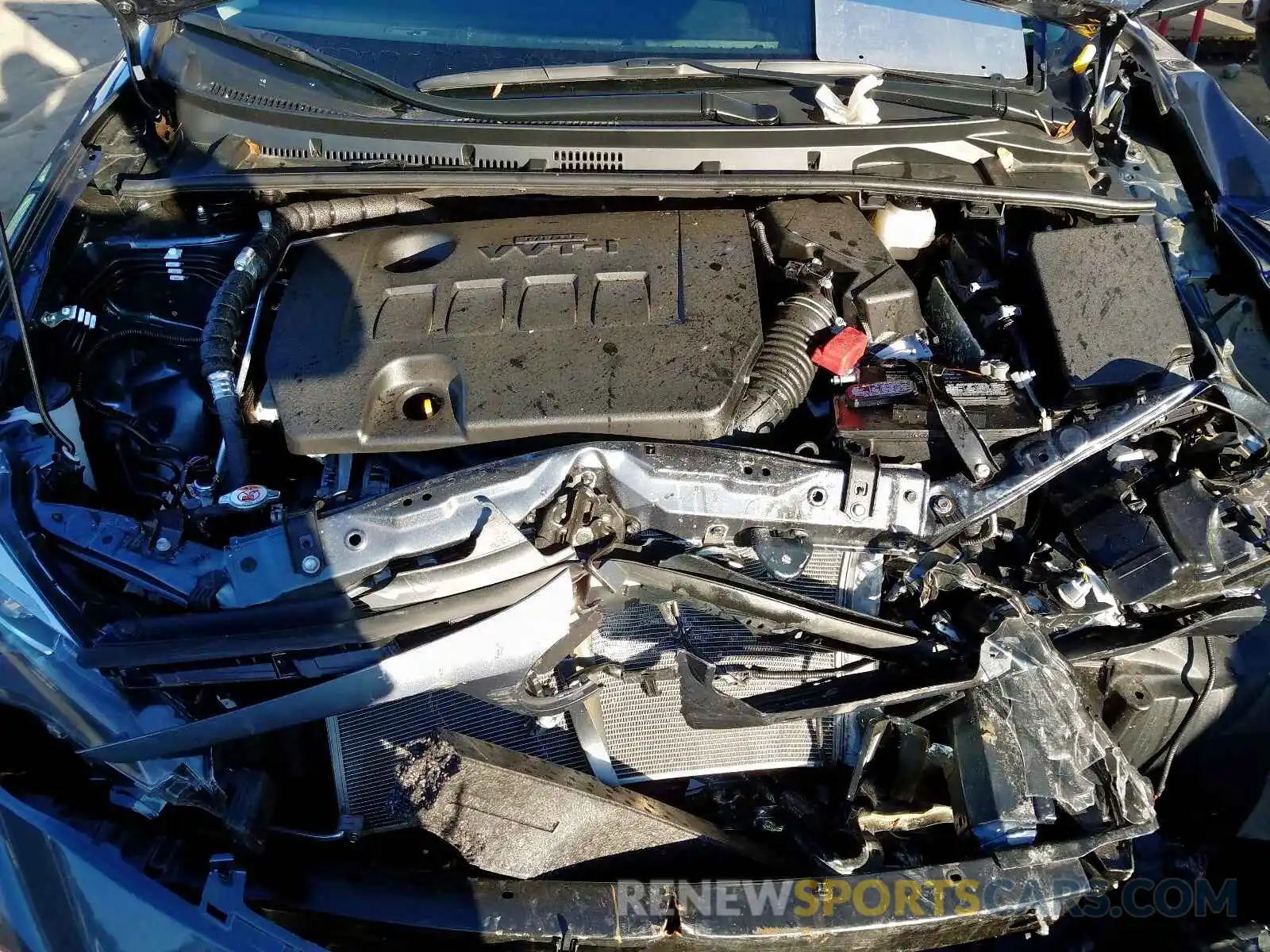 7 Photograph of a damaged car 2T1BURHE1KC173004 TOYOTA COROLLA 2019