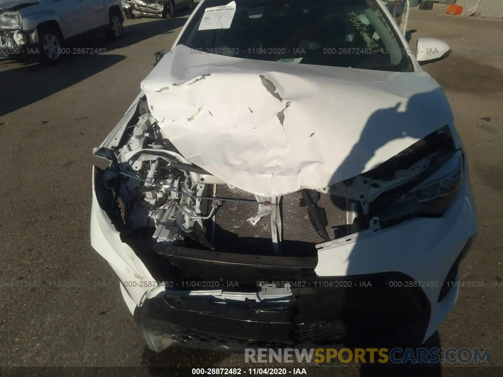 6 Photograph of a damaged car 2T1BURHE1KC174556 TOYOTA COROLLA 2019