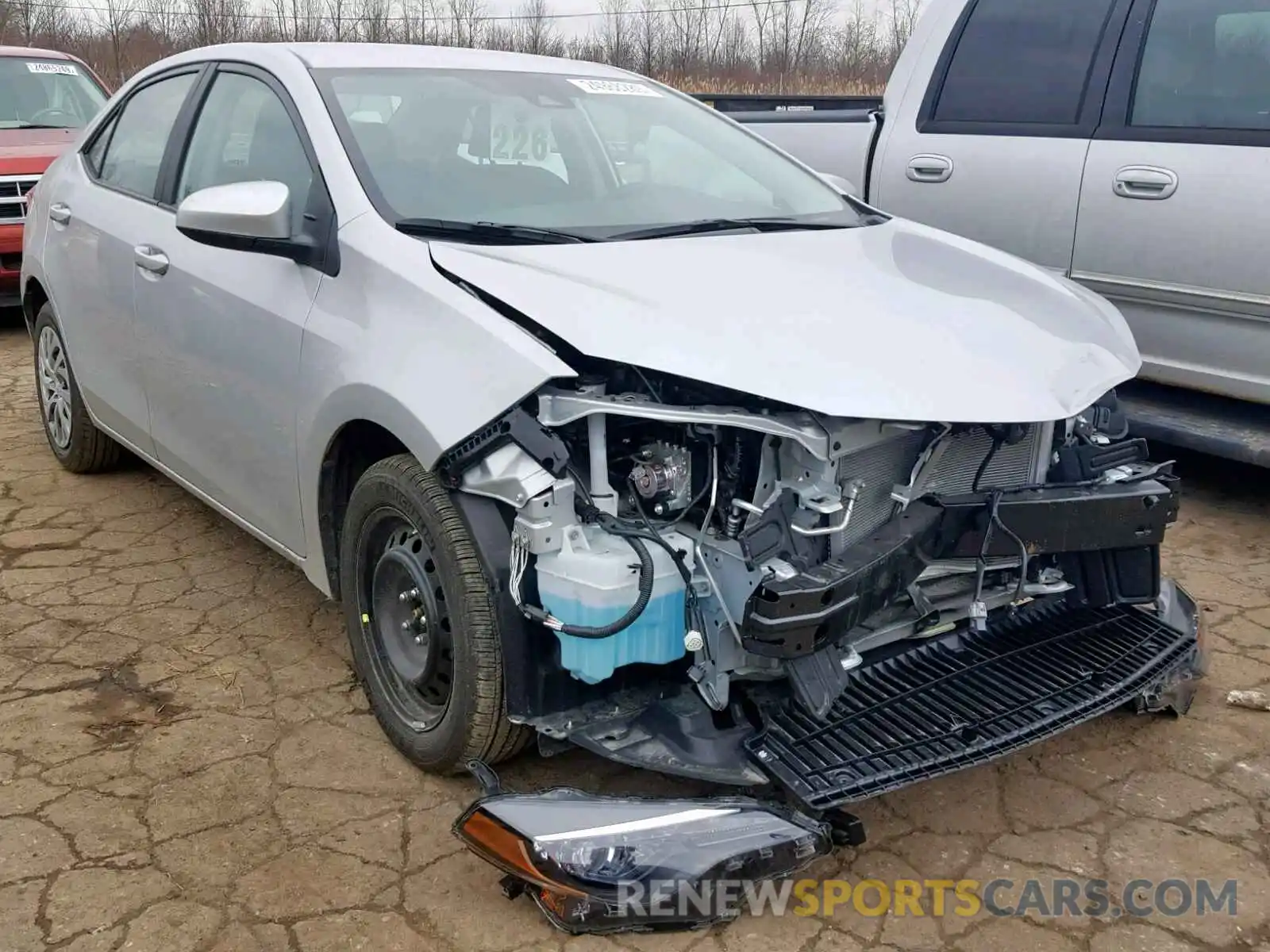 1 Фотография поврежденного автомобиля 2T1BURHE1KC175139 TOYOTA COROLLA 2019