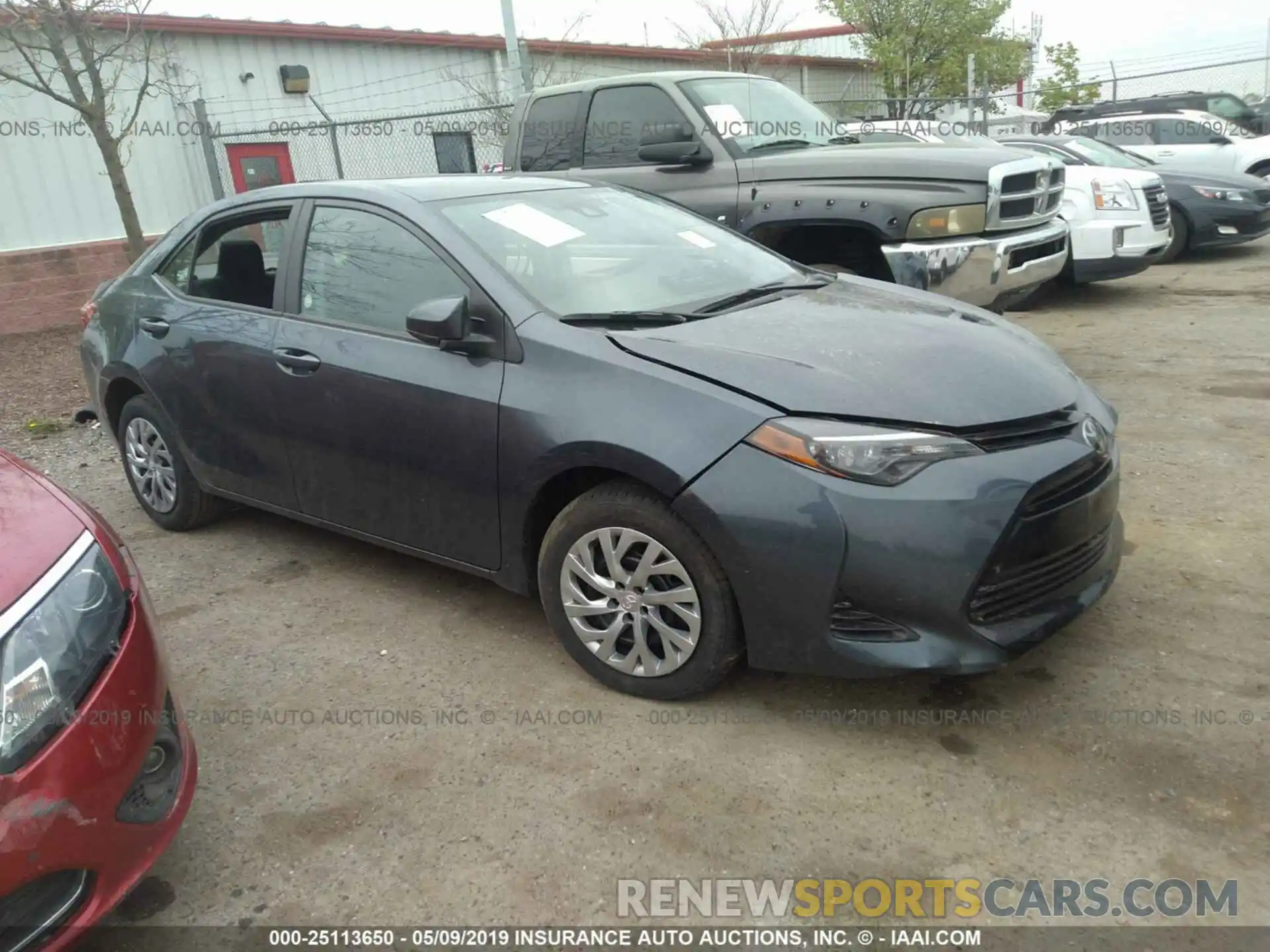 1 Photograph of a damaged car 2T1BURHE1KC175237 TOYOTA COROLLA 2019