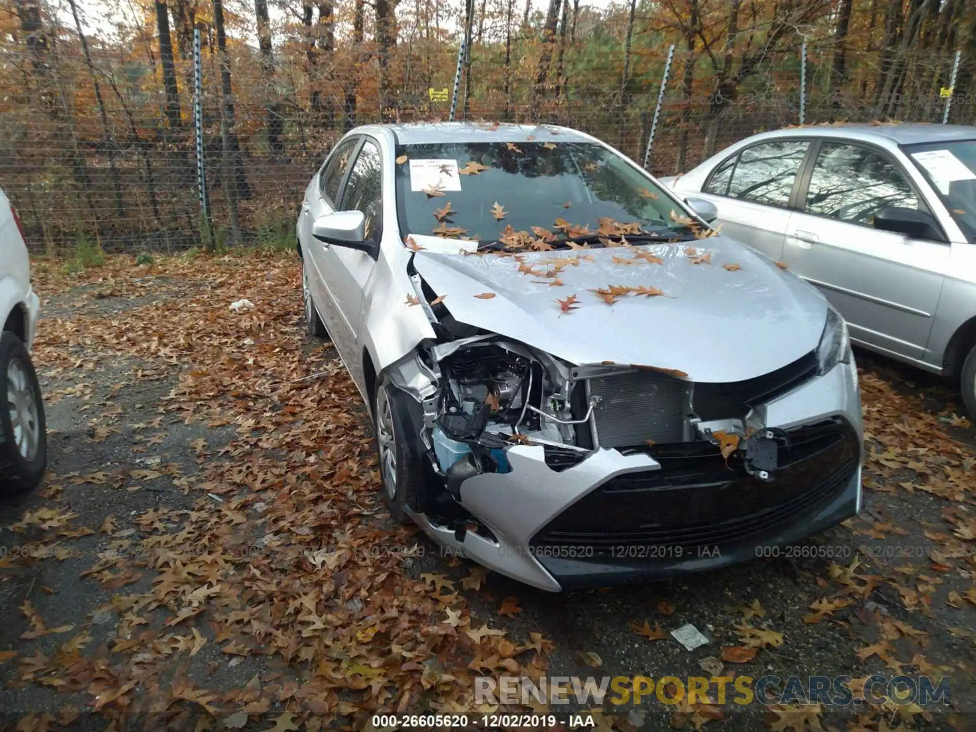 1 Photograph of a damaged car 2T1BURHE1KC176839 TOYOTA COROLLA 2019