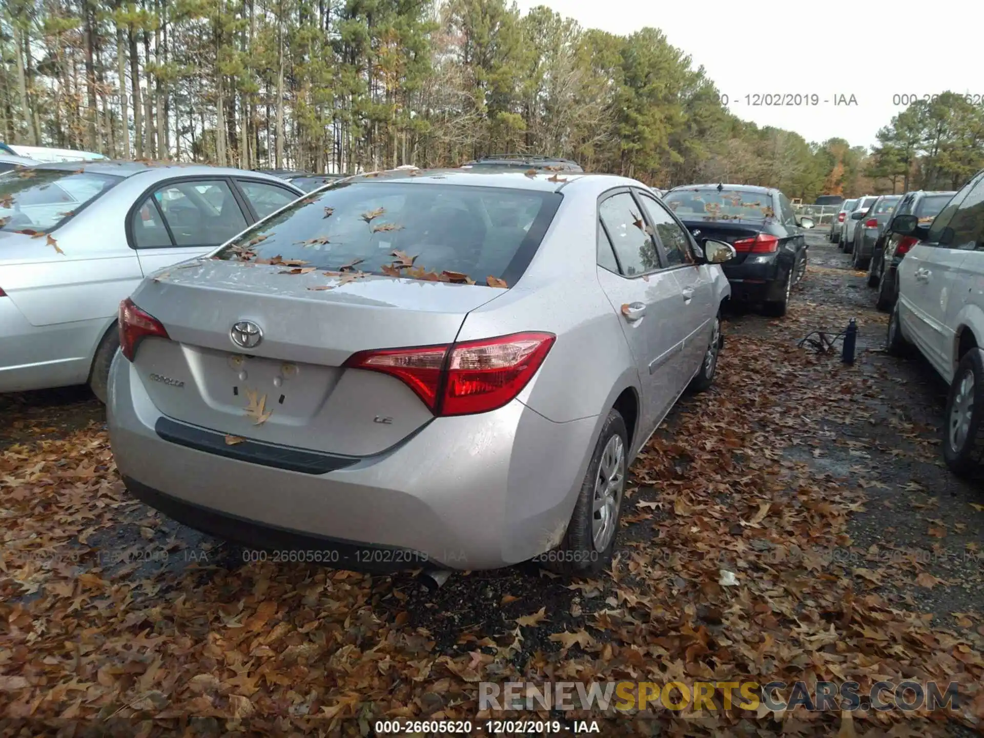 4 Photograph of a damaged car 2T1BURHE1KC176839 TOYOTA COROLLA 2019