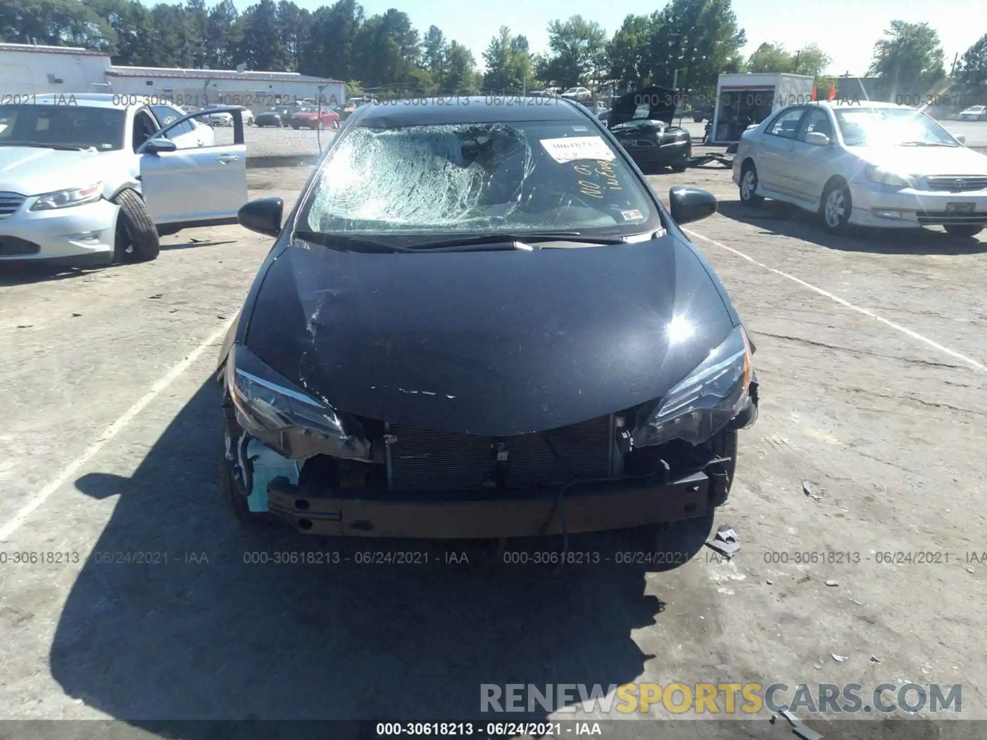 6 Photograph of a damaged car 2T1BURHE1KC176887 TOYOTA COROLLA 2019