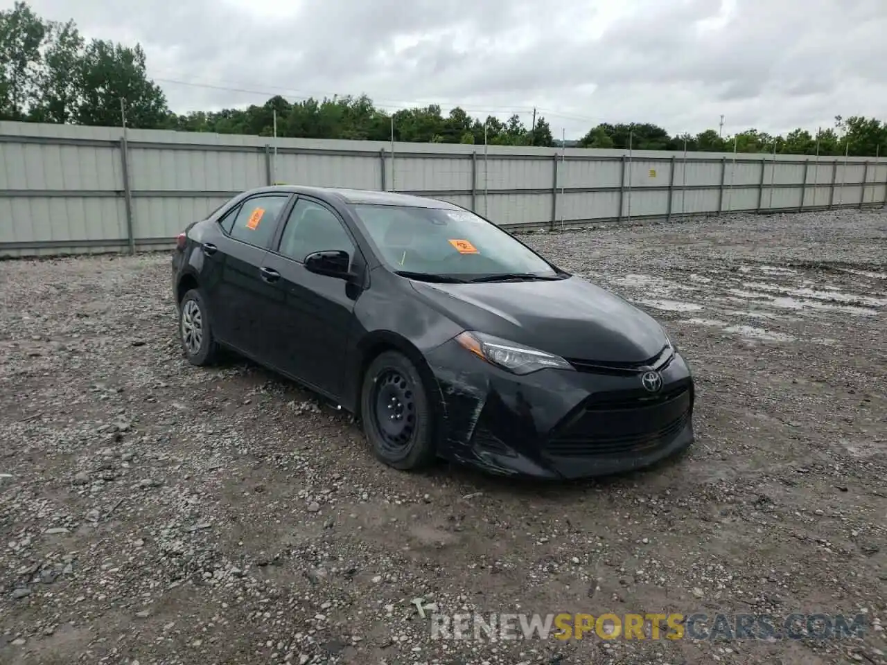 1 Photograph of a damaged car 2T1BURHE1KC177912 TOYOTA COROLLA 2019