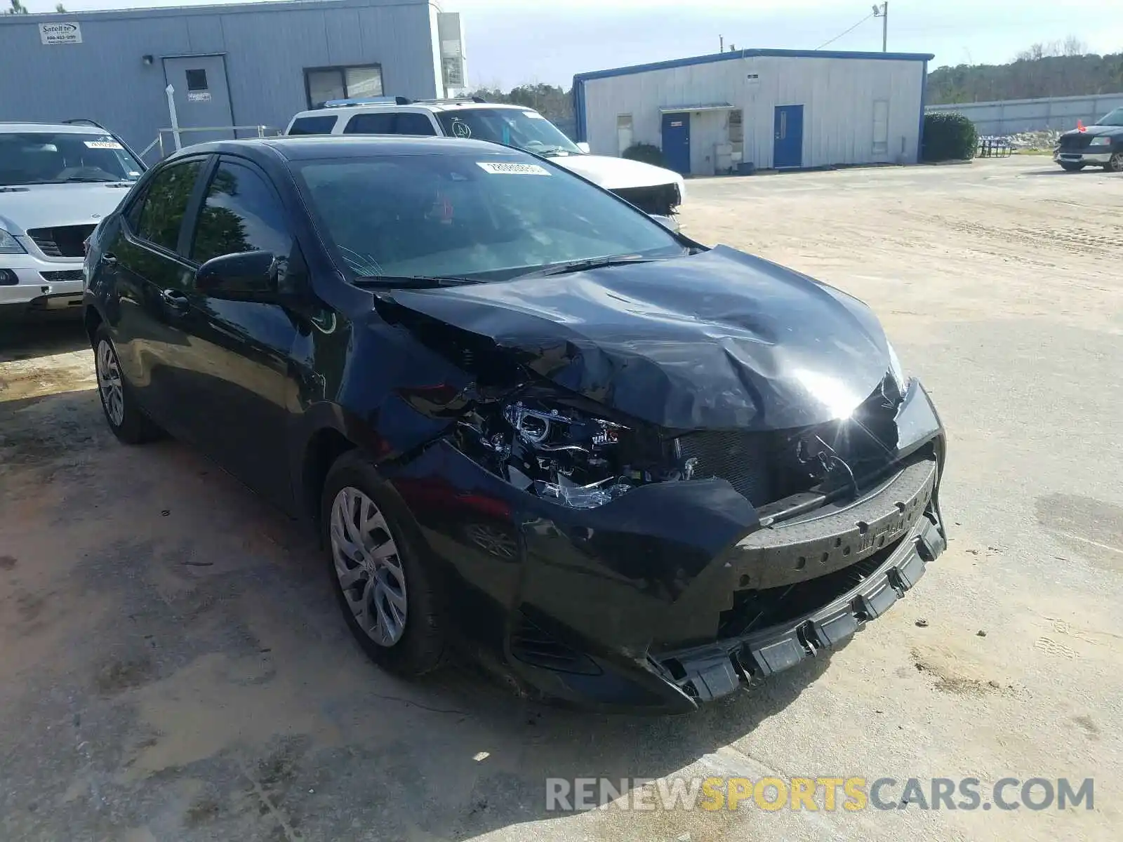 1 Photograph of a damaged car 2T1BURHE1KC179403 TOYOTA COROLLA 2019