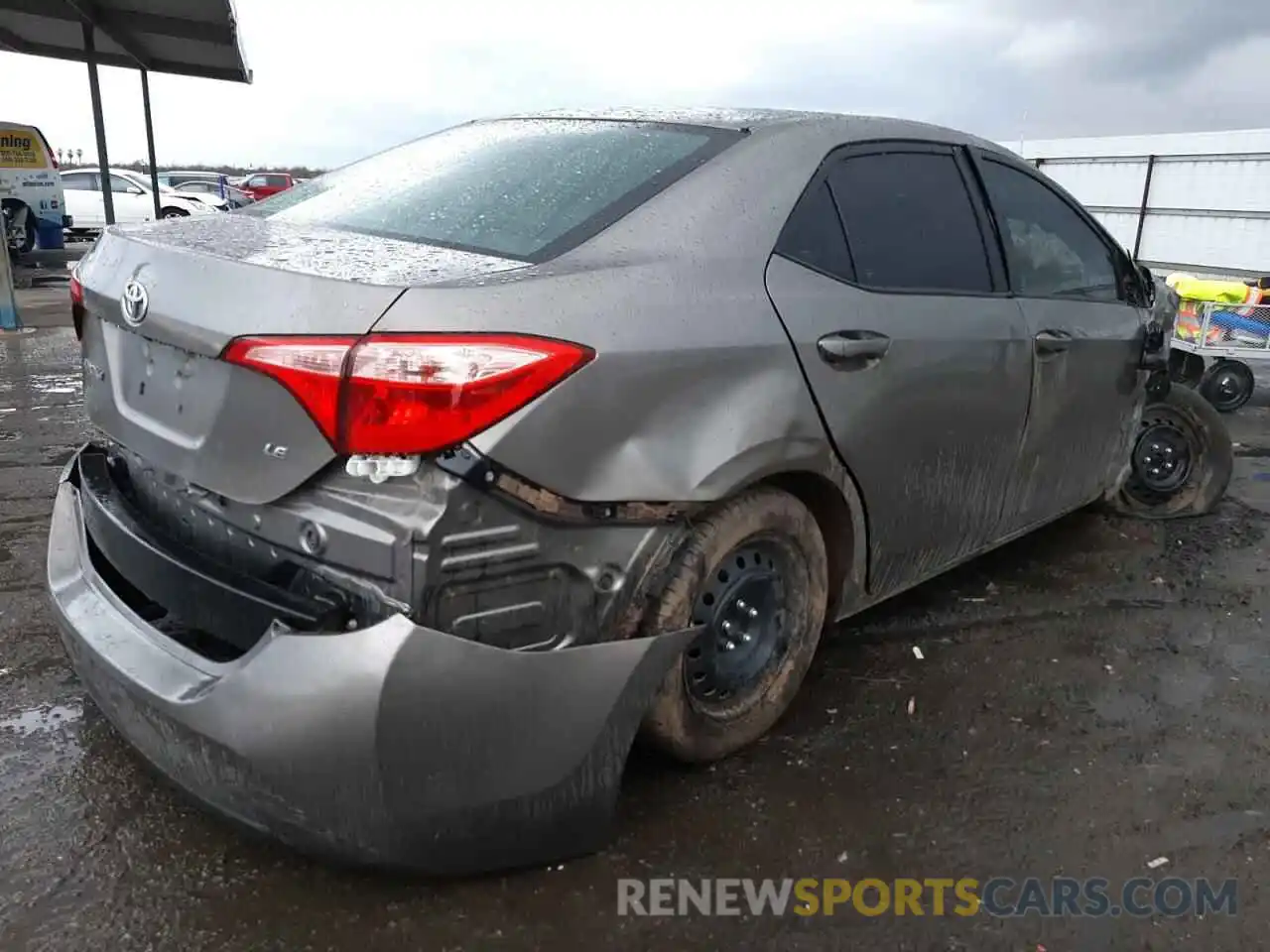 4 Photograph of a damaged car 2T1BURHE1KC179563 TOYOTA COROLLA 2019