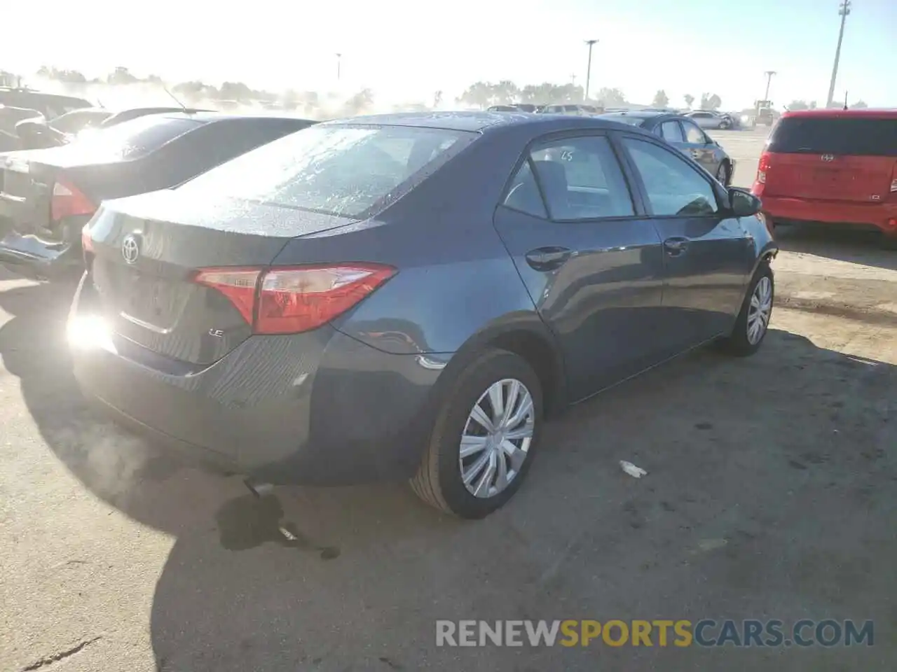 4 Photograph of a damaged car 2T1BURHE1KC180728 TOYOTA COROLLA 2019