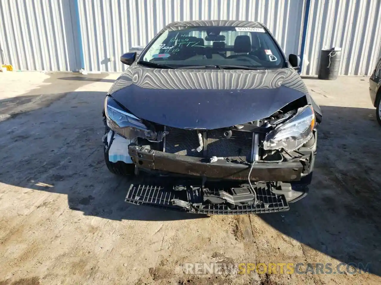 9 Photograph of a damaged car 2T1BURHE1KC180728 TOYOTA COROLLA 2019