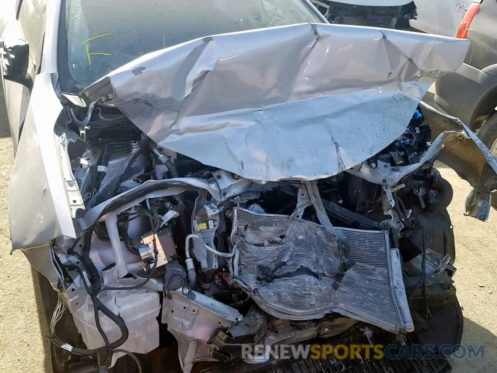 7 Photograph of a damaged car 2T1BURHE1KC180874 TOYOTA COROLLA 2019