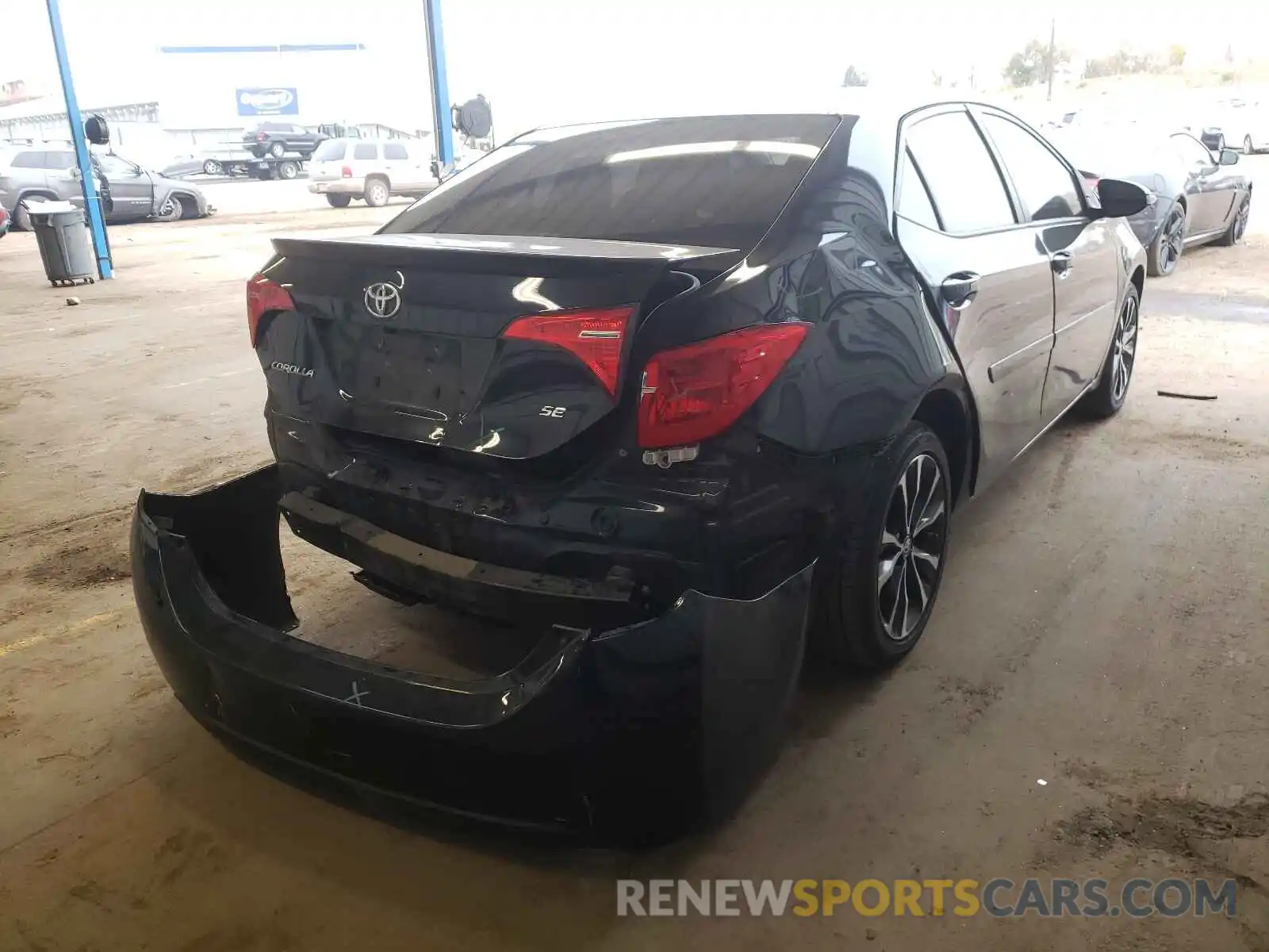 4 Photograph of a damaged car 2T1BURHE1KC180938 TOYOTA COROLLA 2019