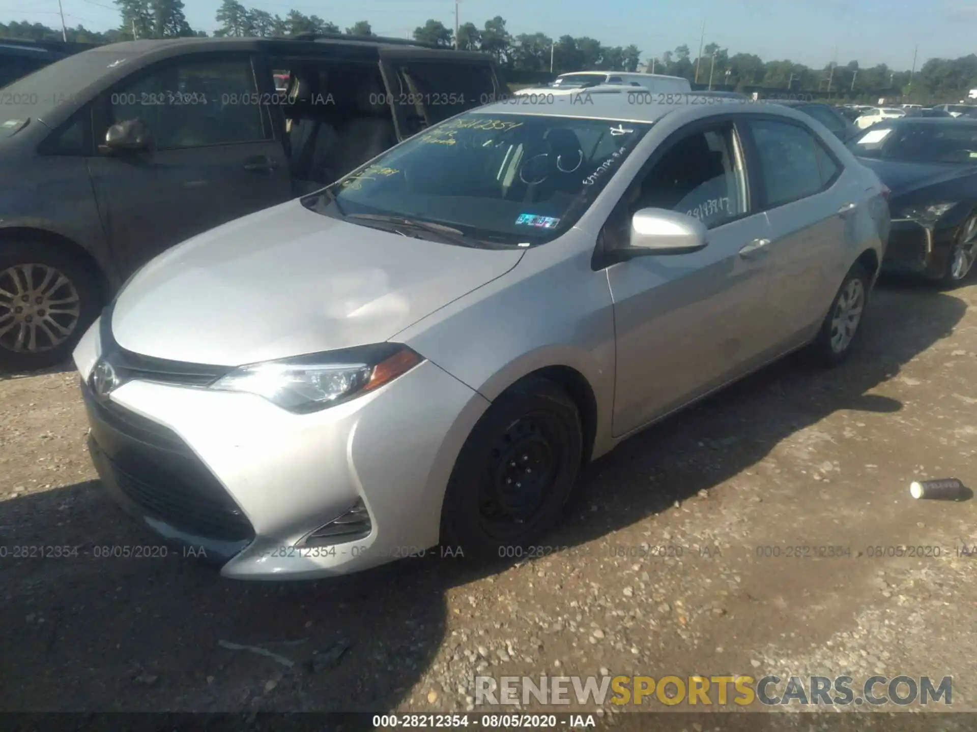 2 Photograph of a damaged car 2T1BURHE1KC181104 TOYOTA COROLLA 2019