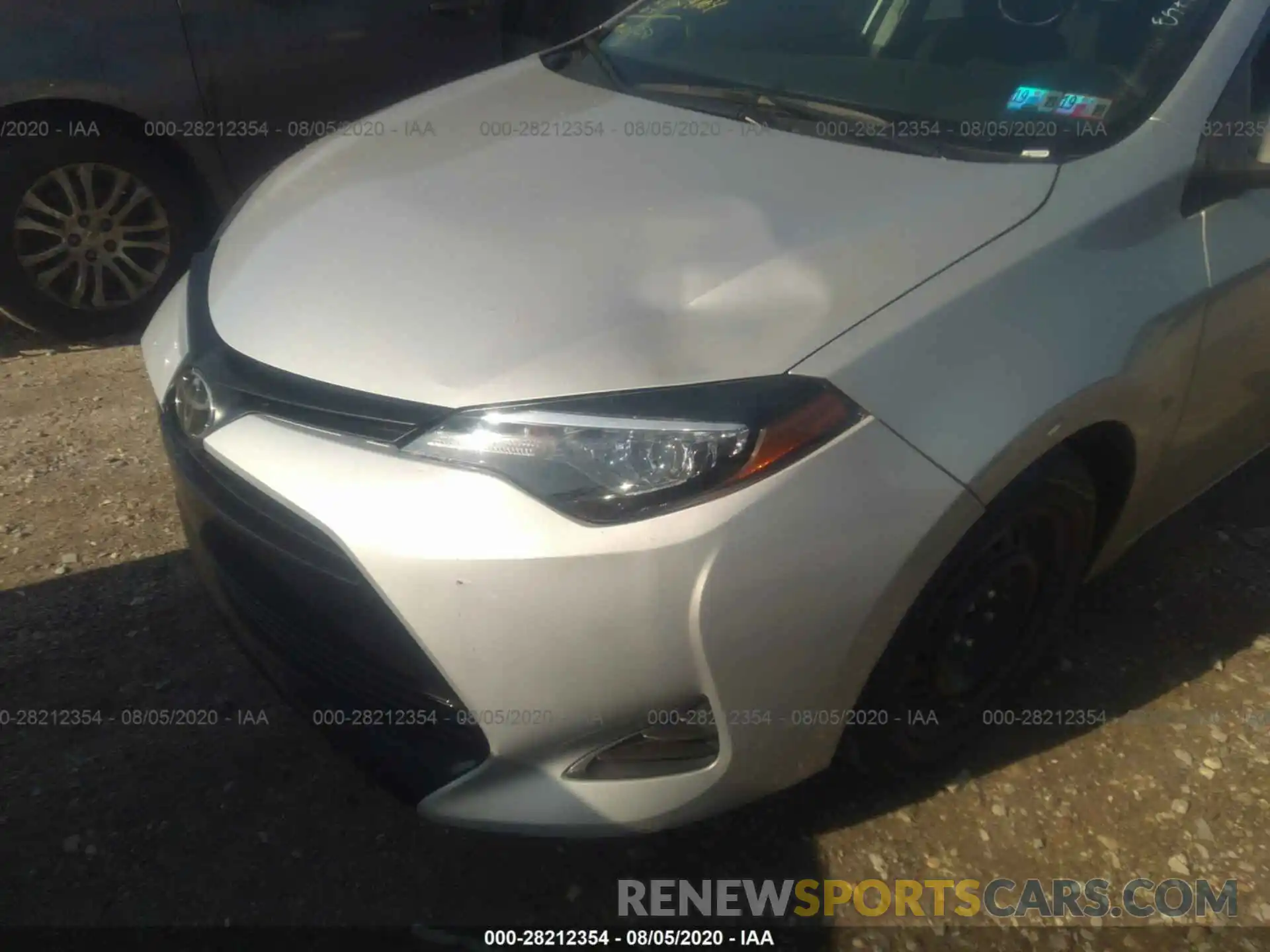 6 Photograph of a damaged car 2T1BURHE1KC181104 TOYOTA COROLLA 2019