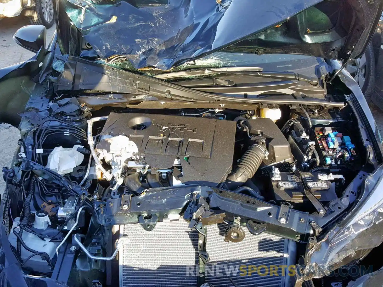 7 Photograph of a damaged car 2T1BURHE1KC181118 TOYOTA COROLLA 2019