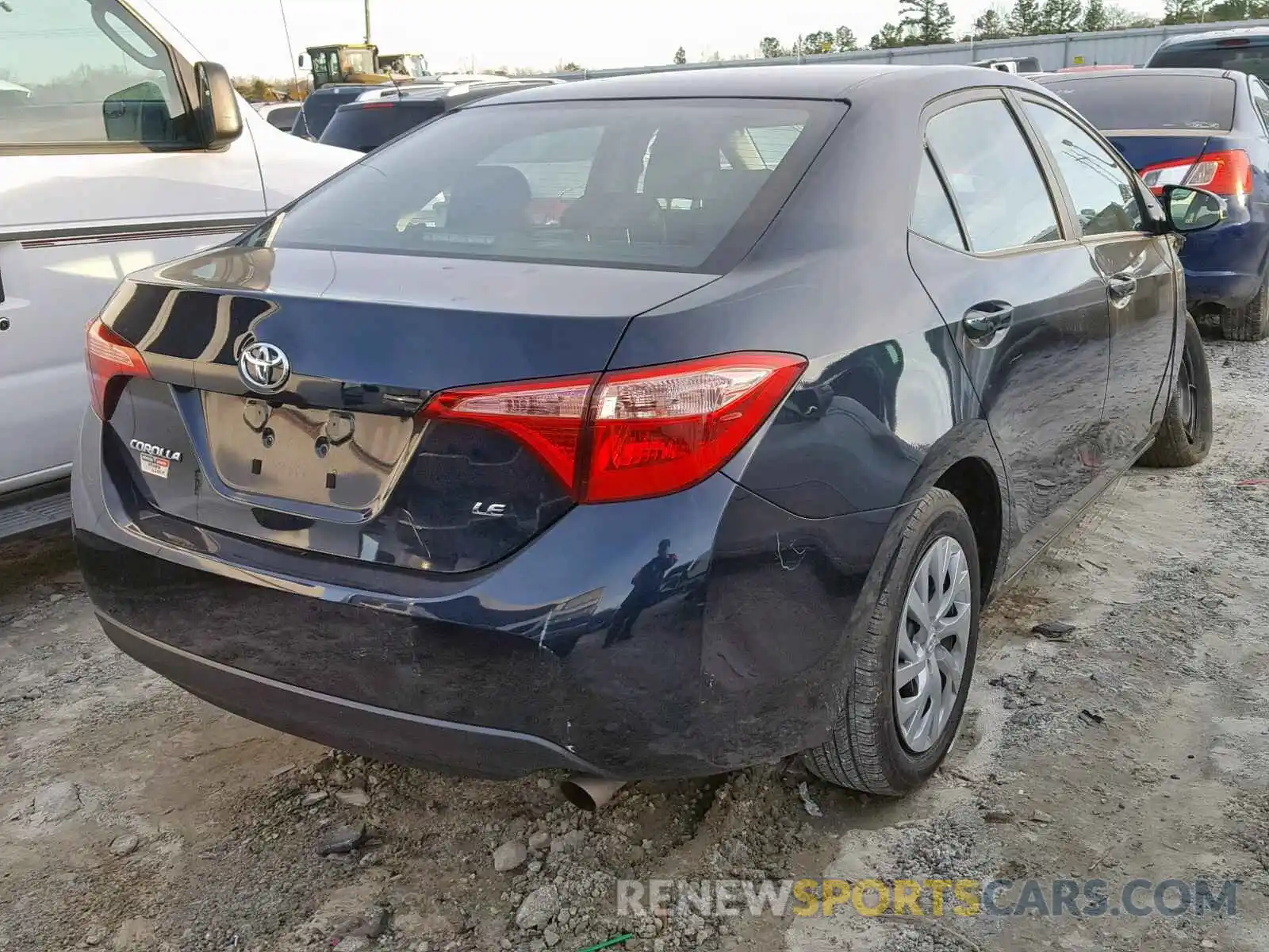 4 Photograph of a damaged car 2T1BURHE1KC181510 TOYOTA COROLLA 2019