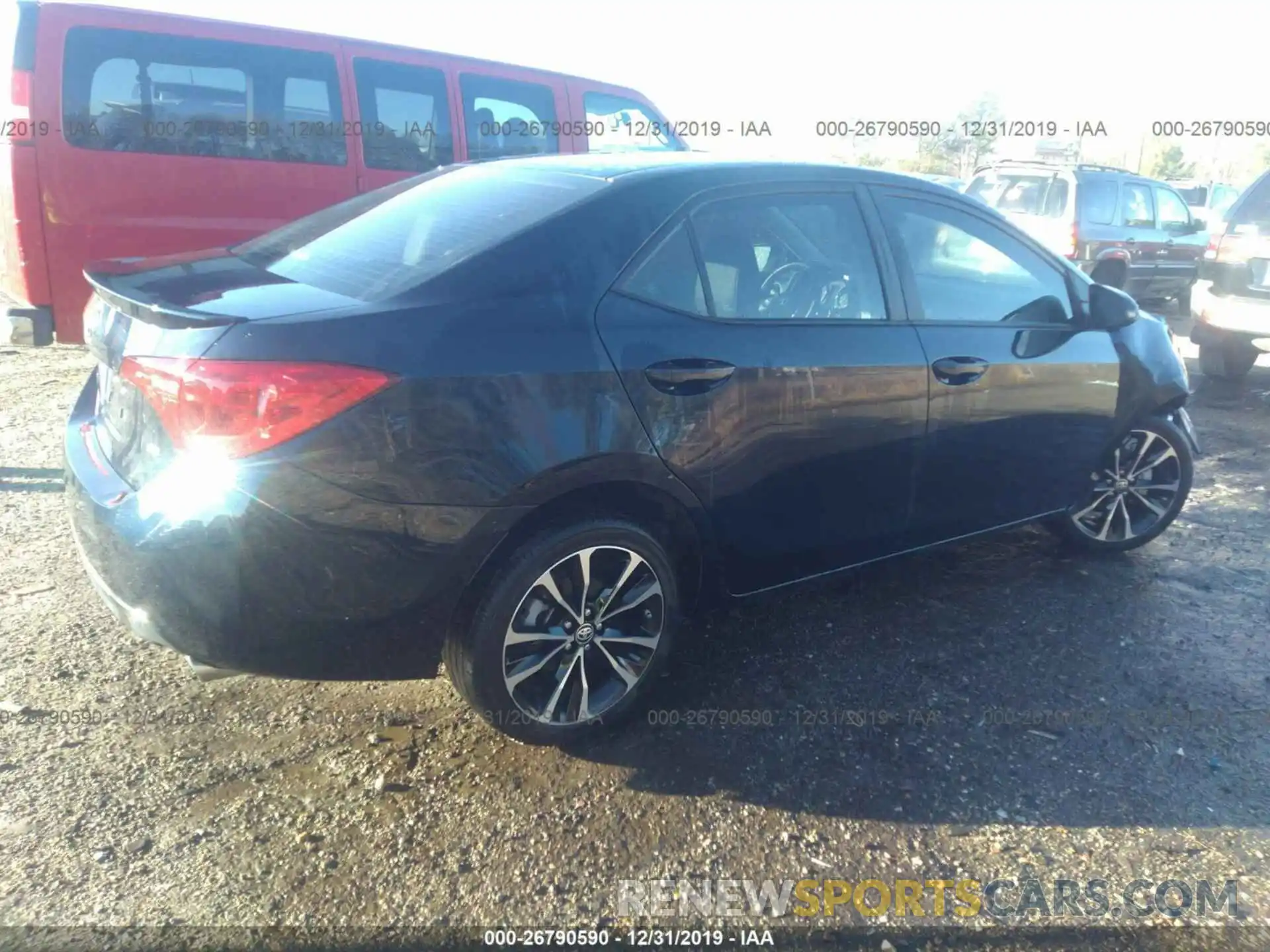 4 Photograph of a damaged car 2T1BURHE1KC181992 TOYOTA COROLLA 2019