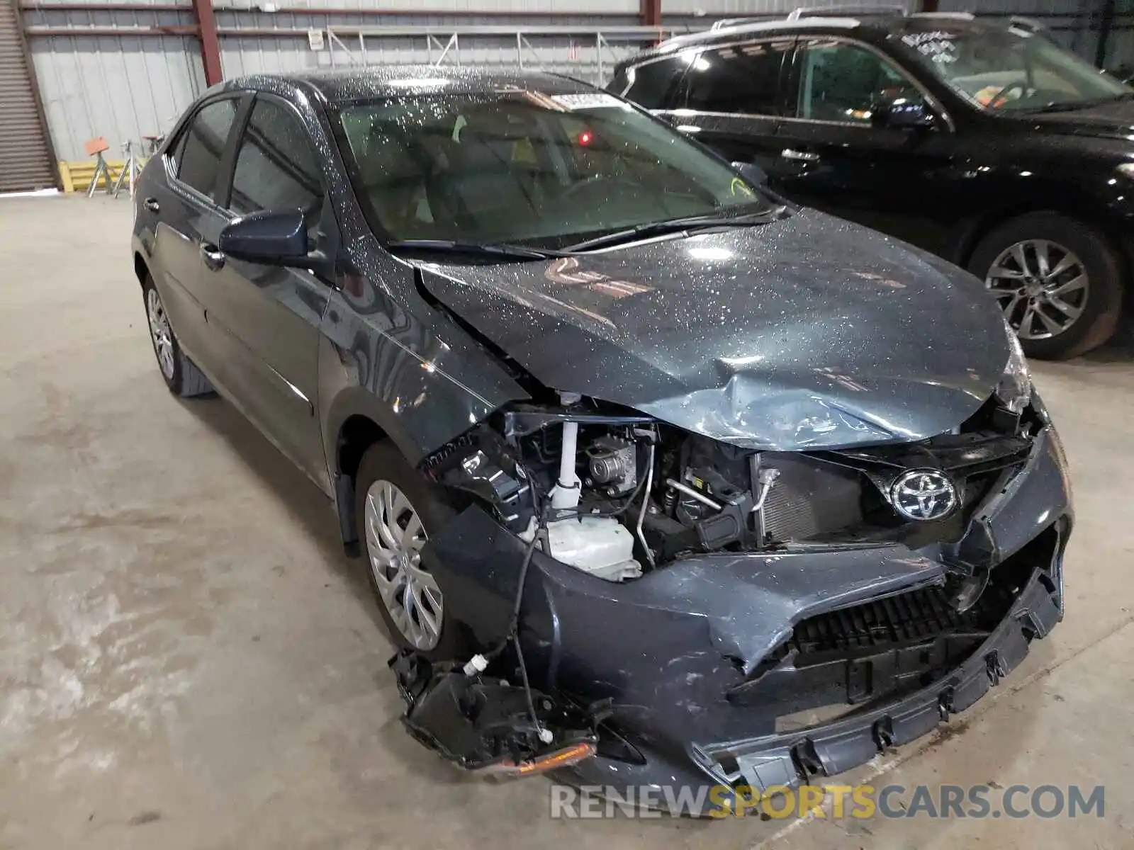 1 Photograph of a damaged car 2T1BURHE1KC182110 TOYOTA COROLLA 2019