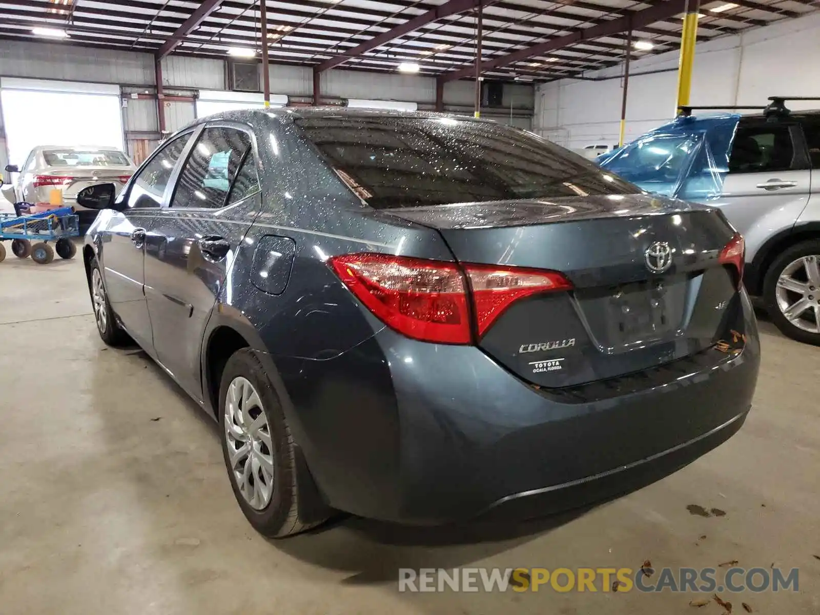 3 Photograph of a damaged car 2T1BURHE1KC182110 TOYOTA COROLLA 2019