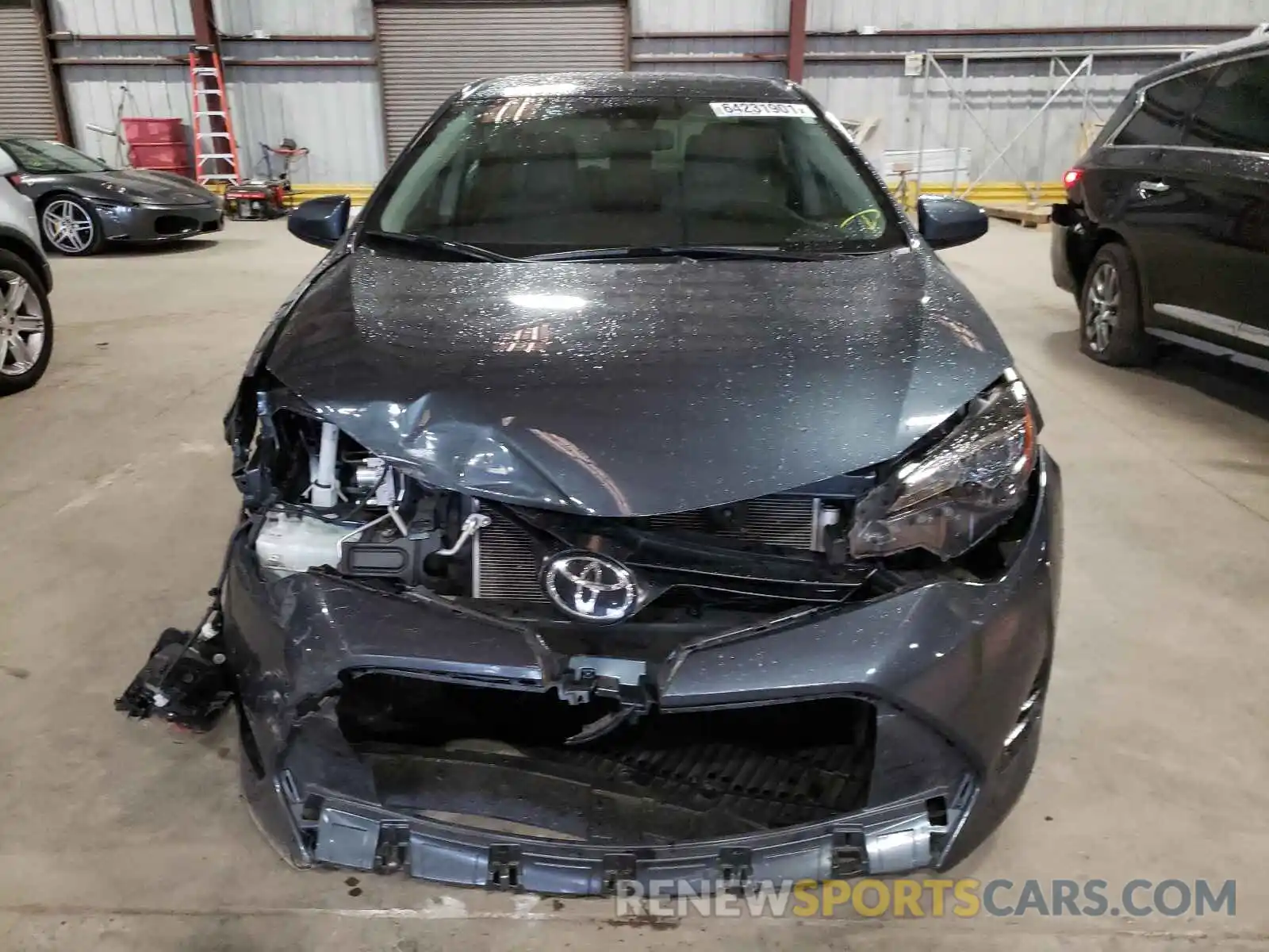 9 Photograph of a damaged car 2T1BURHE1KC182110 TOYOTA COROLLA 2019