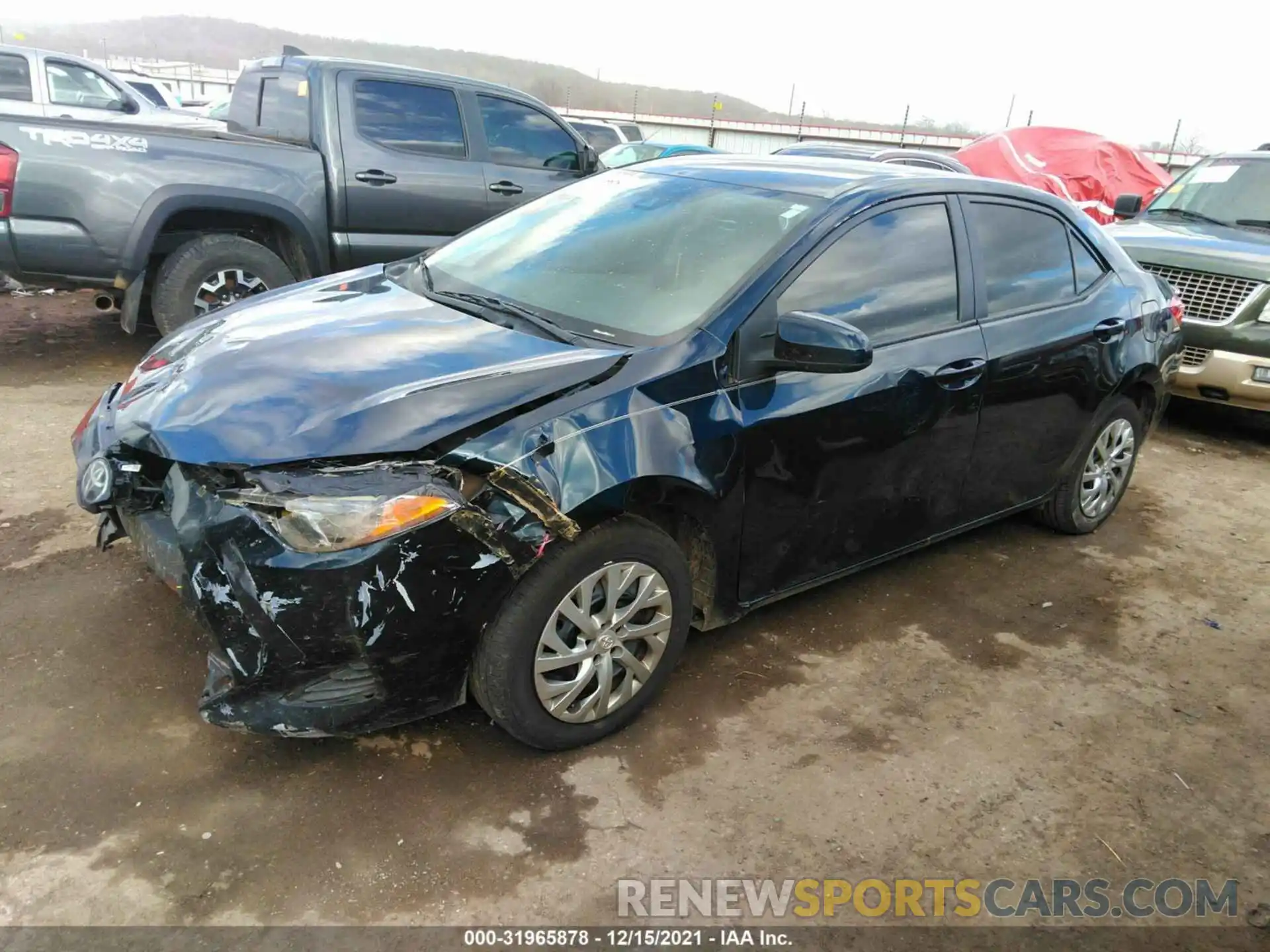 2 Photograph of a damaged car 2T1BURHE1KC182253 TOYOTA COROLLA 2019