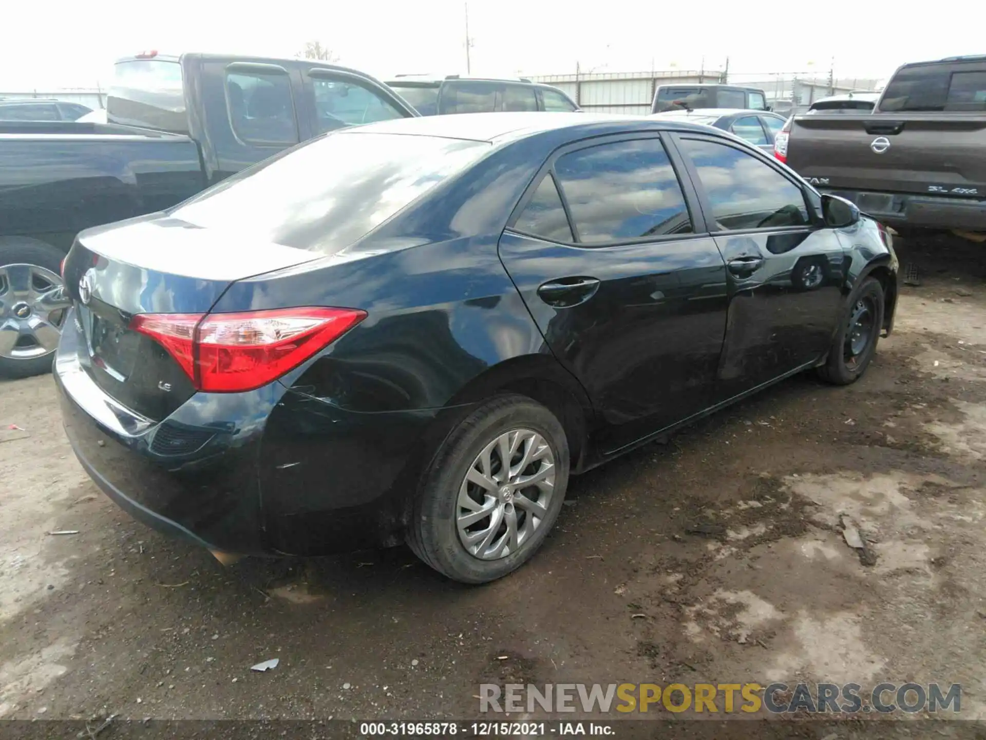 4 Photograph of a damaged car 2T1BURHE1KC182253 TOYOTA COROLLA 2019