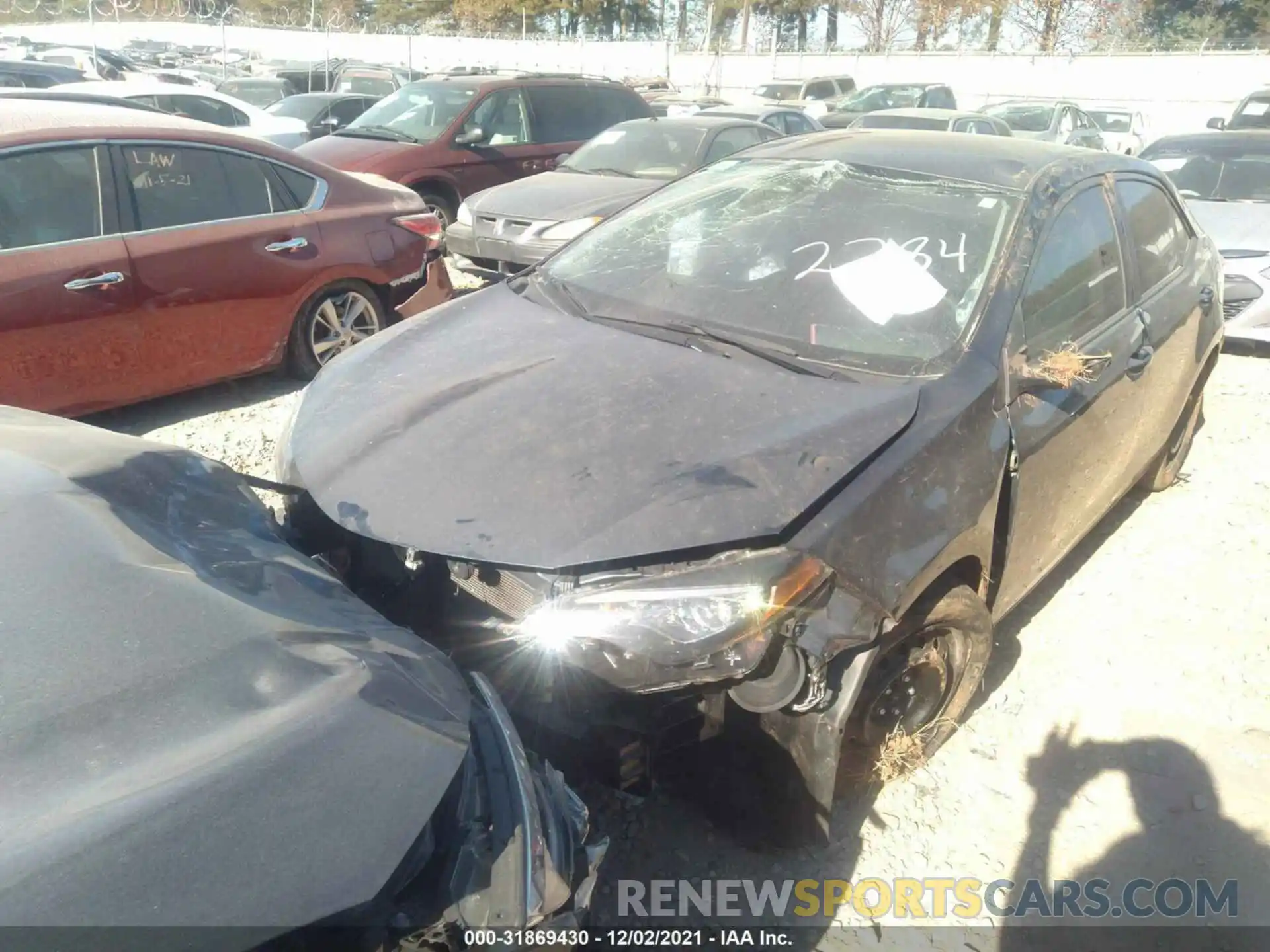 6 Photograph of a damaged car 2T1BURHE1KC182284 TOYOTA COROLLA 2019