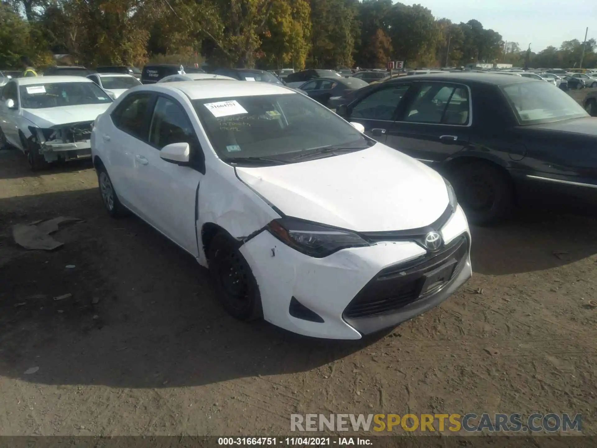 6 Photograph of a damaged car 2T1BURHE1KC182348 TOYOTA COROLLA 2019