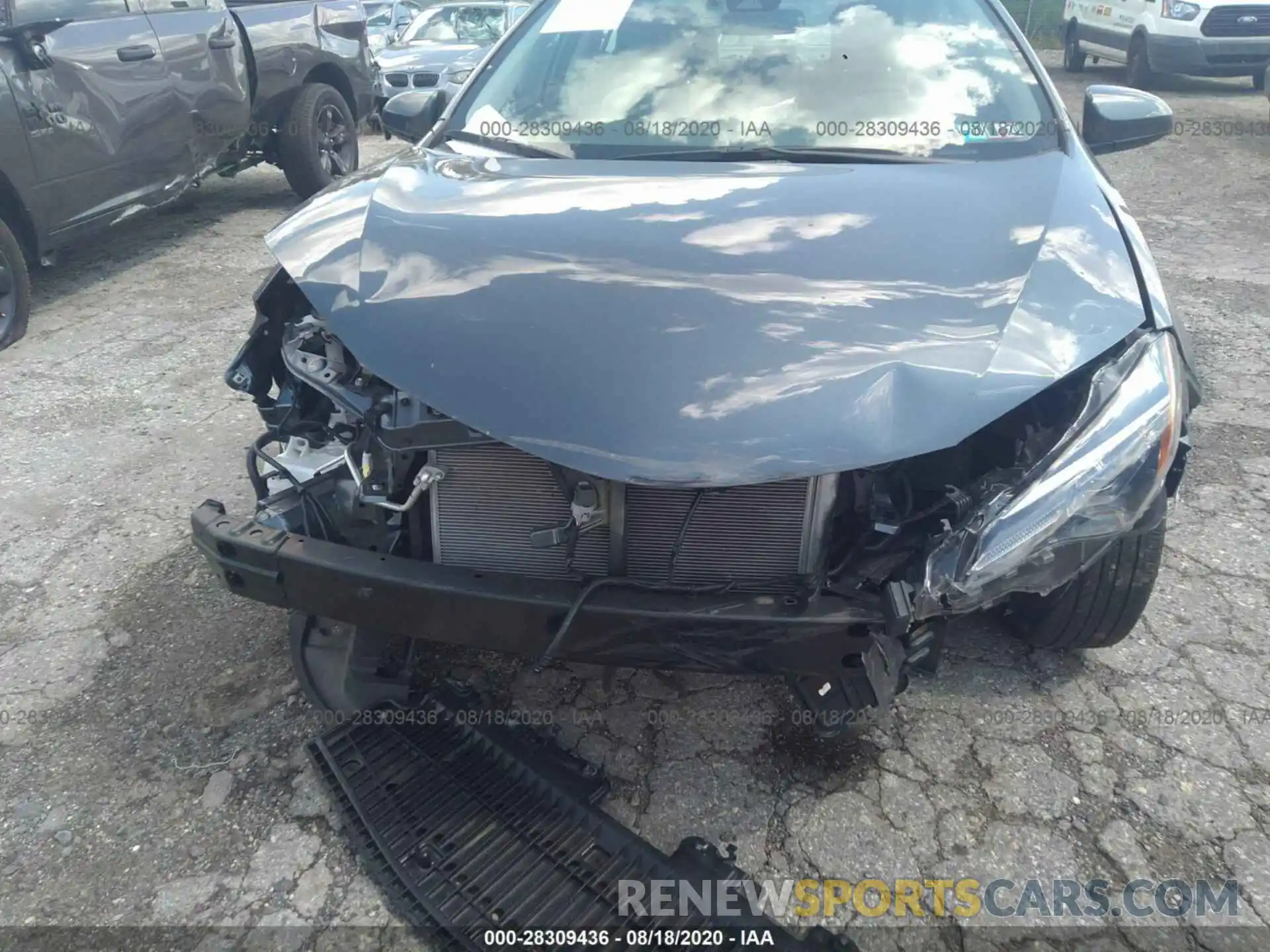 6 Photograph of a damaged car 2T1BURHE1KC184259 TOYOTA COROLLA 2019