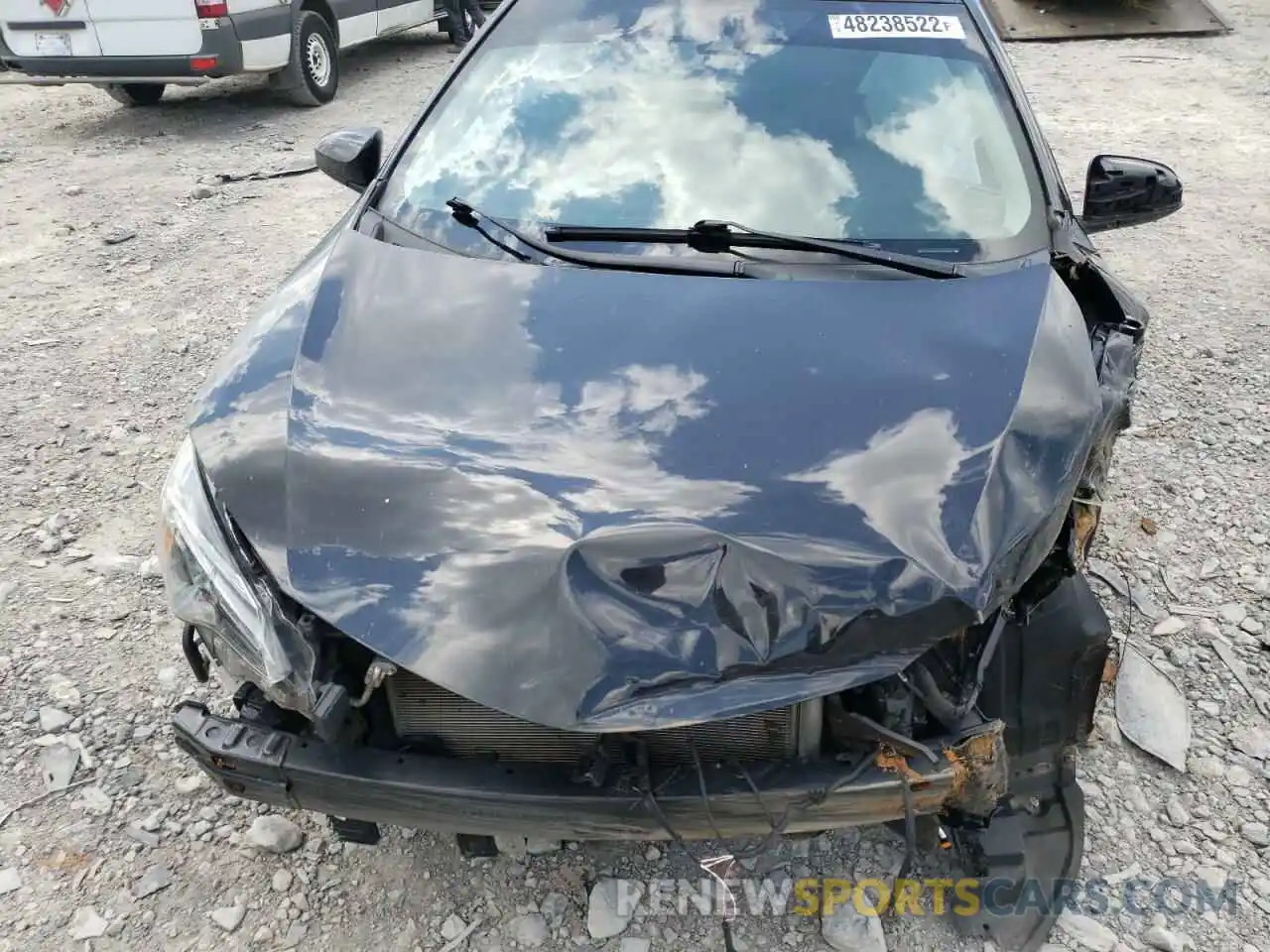 7 Photograph of a damaged car 2T1BURHE1KC185332 TOYOTA COROLLA 2019