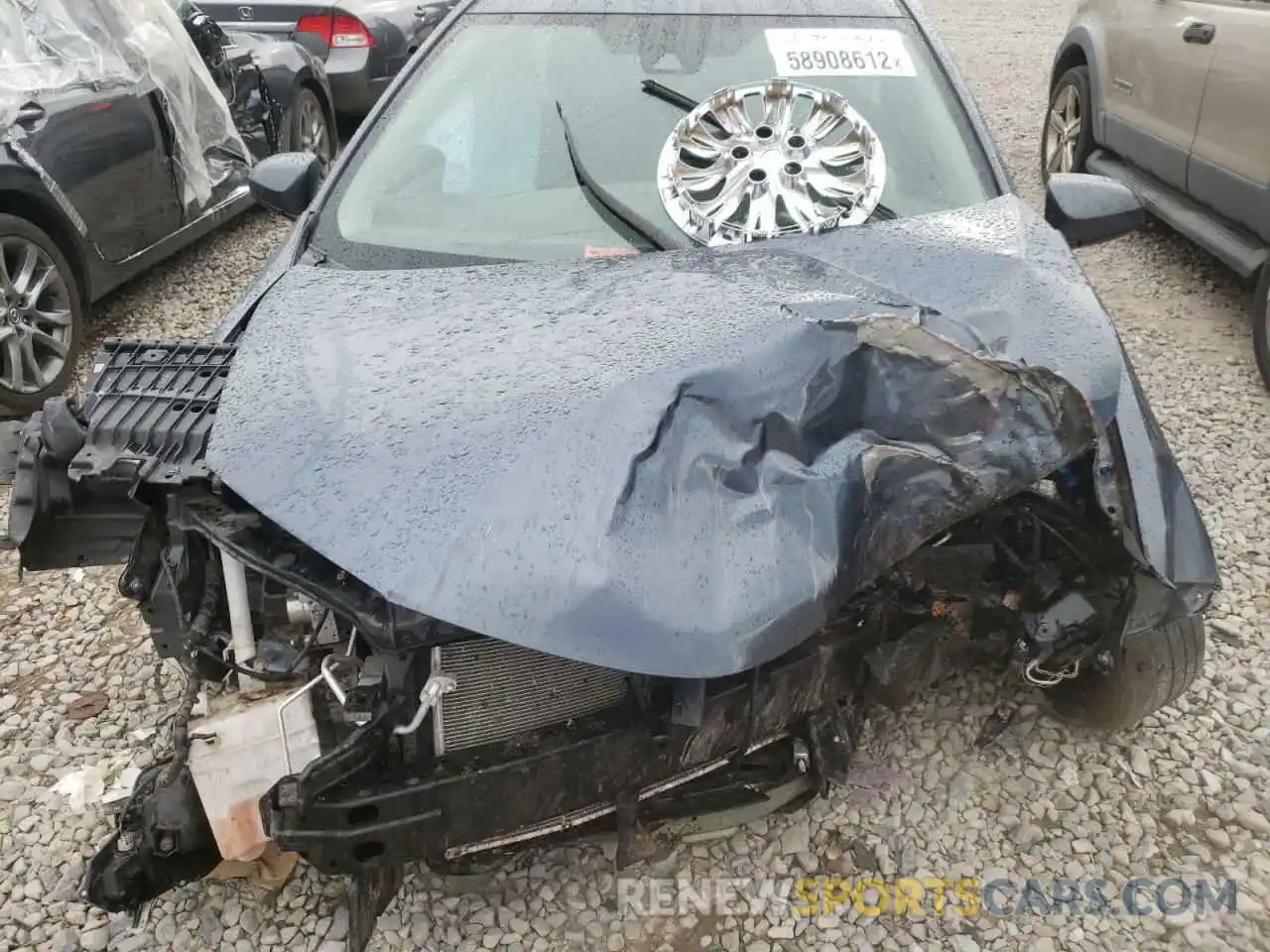 7 Photograph of a damaged car 2T1BURHE1KC190496 TOYOTA COROLLA 2019