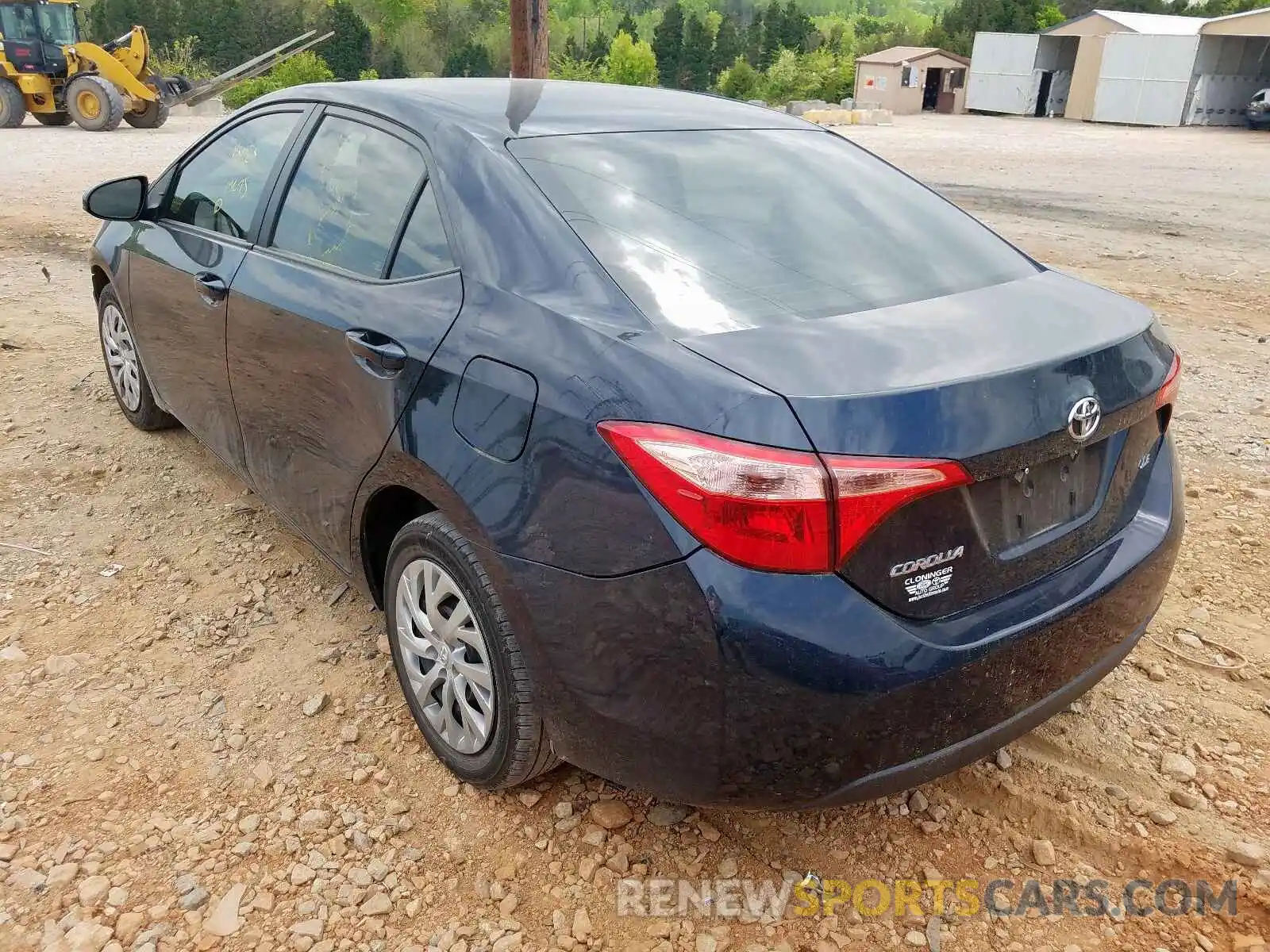 3 Photograph of a damaged car 2T1BURHE1KC192393 TOYOTA COROLLA 2019