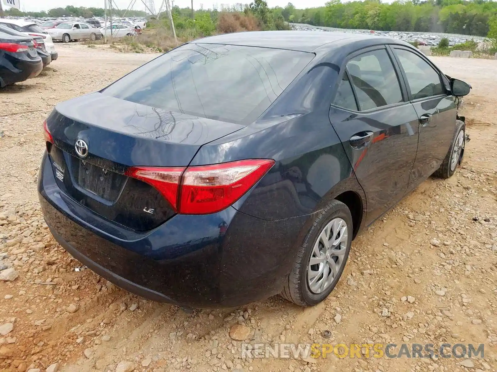 4 Photograph of a damaged car 2T1BURHE1KC192393 TOYOTA COROLLA 2019