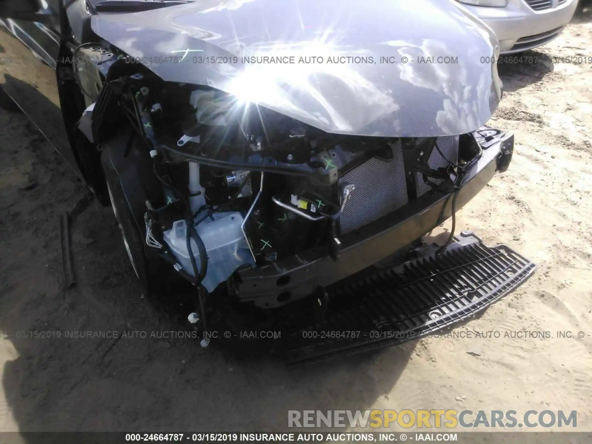 6 Photograph of a damaged car 2T1BURHE1KC193009 TOYOTA COROLLA 2019