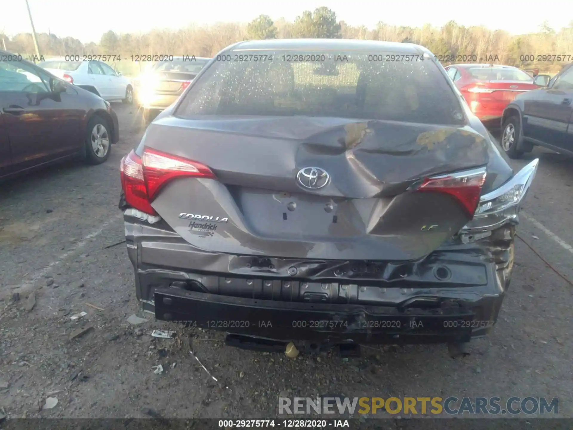 6 Photograph of a damaged car 2T1BURHE1KC193849 TOYOTA COROLLA 2019