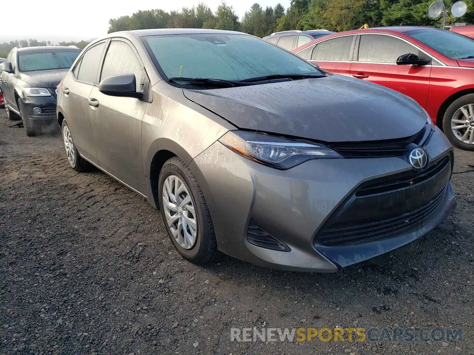 1 Photograph of a damaged car 2T1BURHE1KC196248 TOYOTA COROLLA 2019