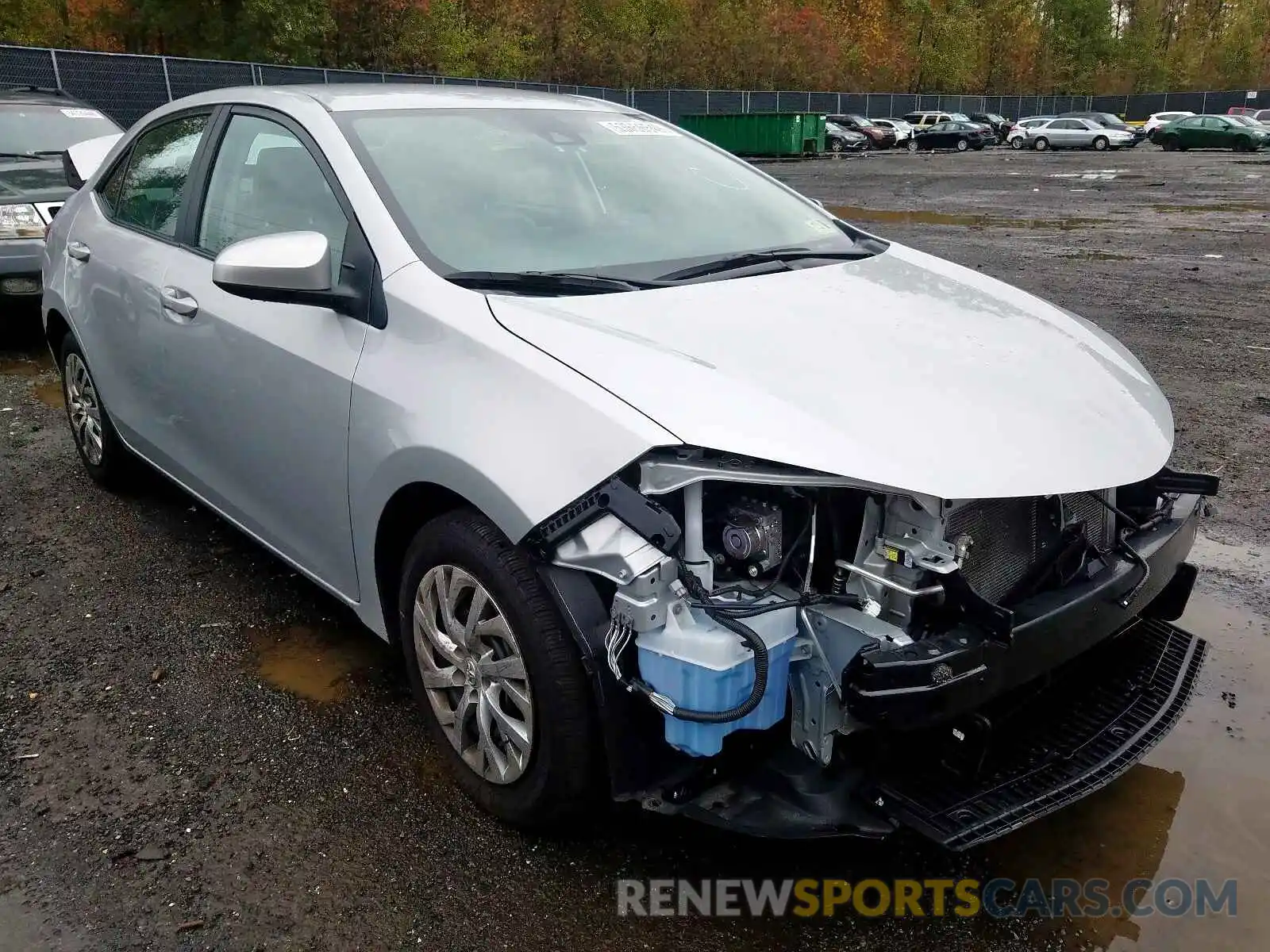 1 Photograph of a damaged car 2T1BURHE1KC196539 TOYOTA COROLLA 2019