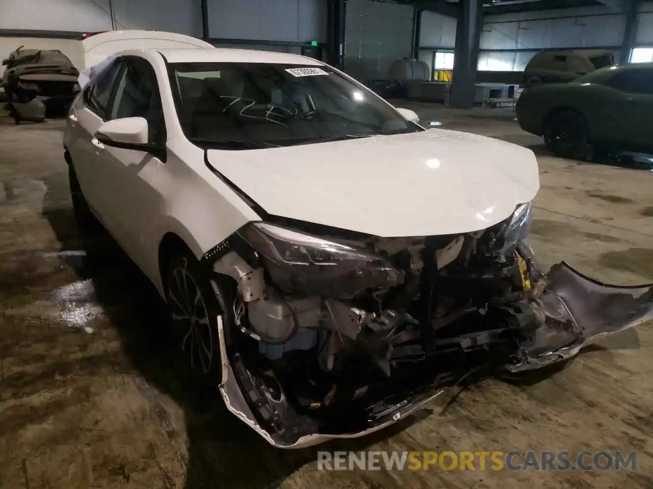 1 Photograph of a damaged car 2T1BURHE1KC196766 TOYOTA COROLLA 2019