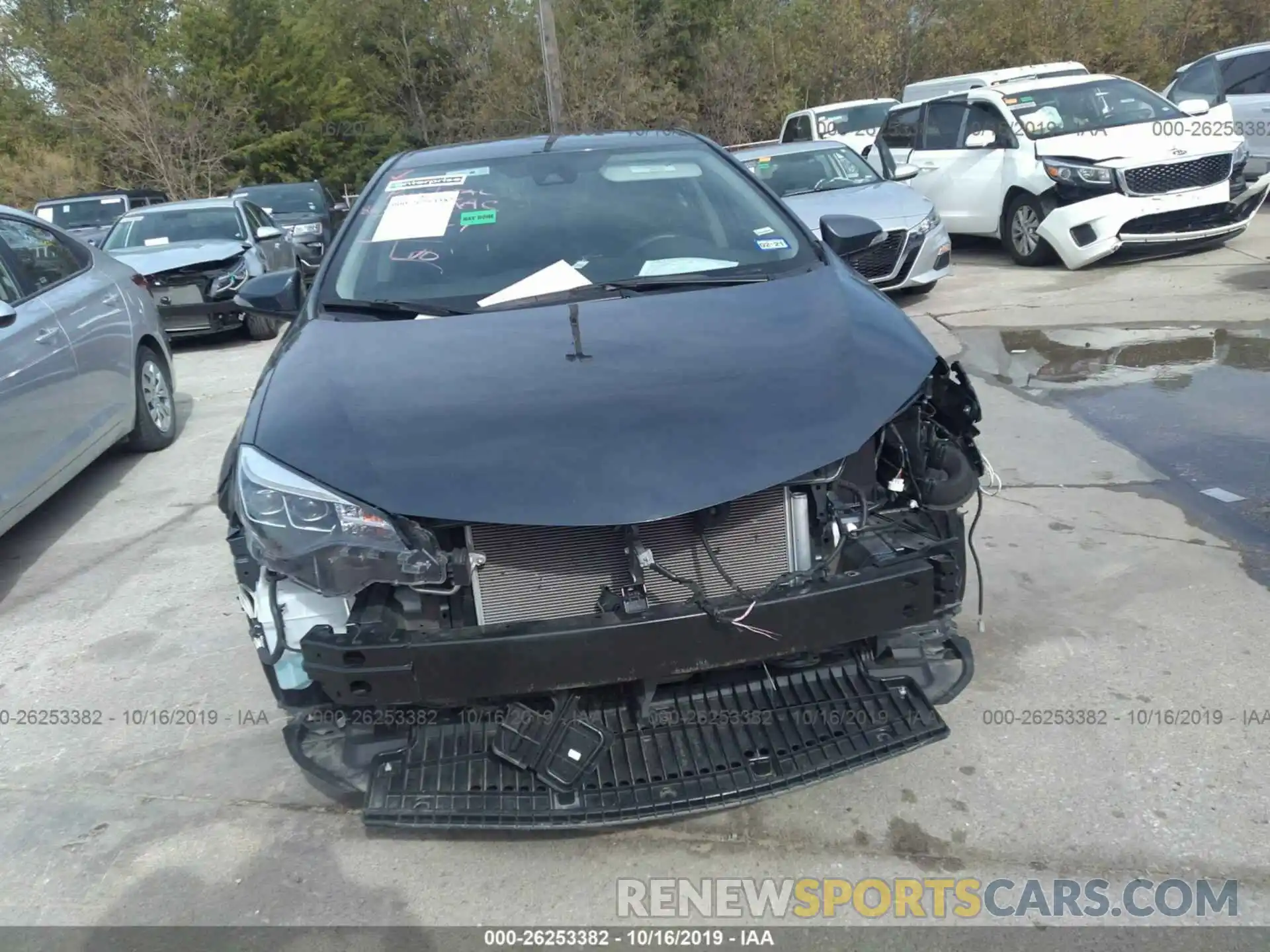 6 Photograph of a damaged car 2T1BURHE1KC197738 TOYOTA COROLLA 2019