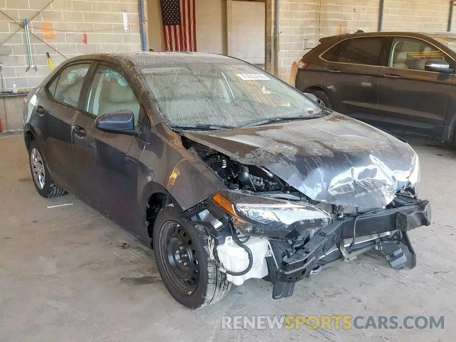 1 Photograph of a damaged car 2T1BURHE1KC198260 TOYOTA COROLLA 2019