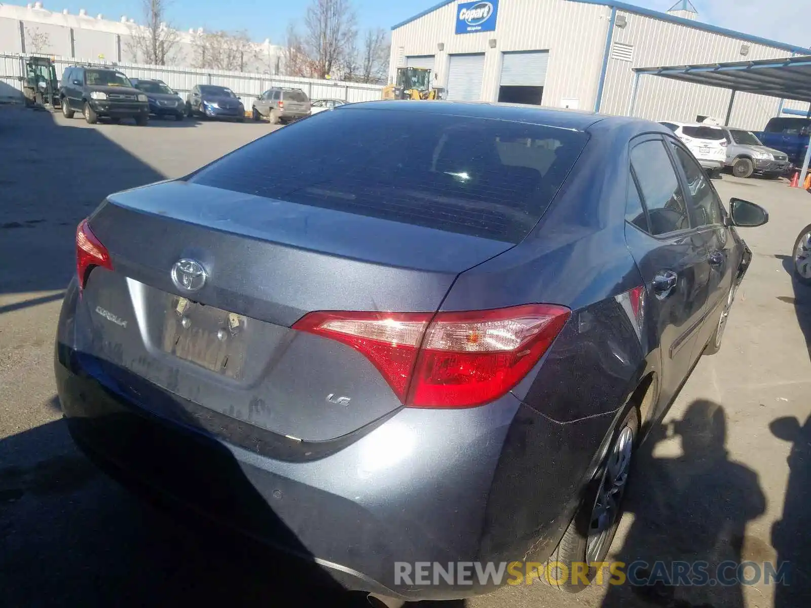 4 Photograph of a damaged car 2T1BURHE1KC199358 TOYOTA COROLLA 2019