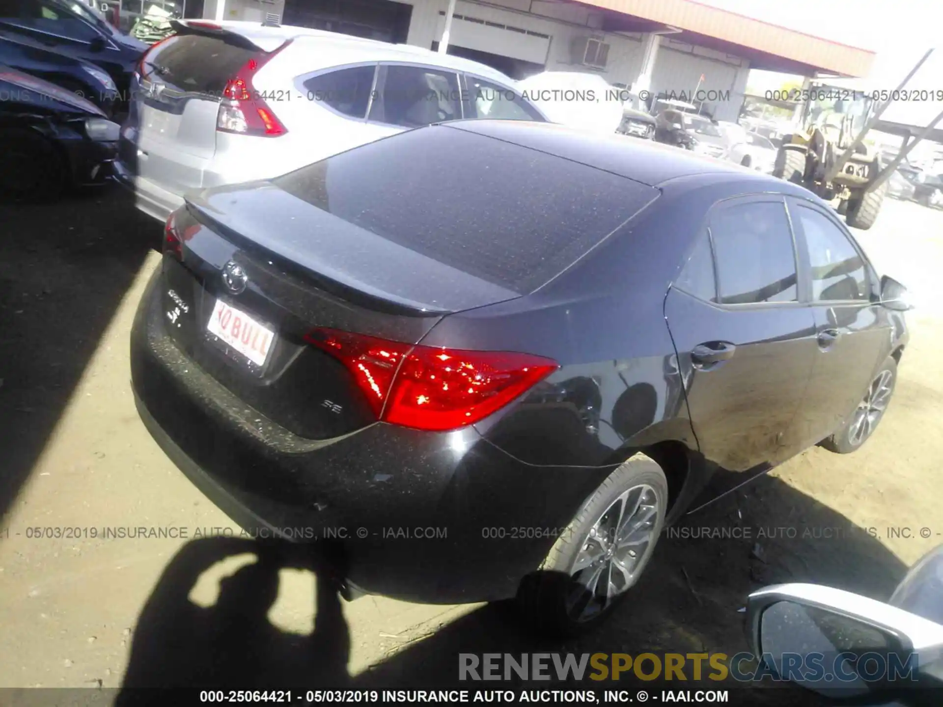 4 Photograph of a damaged car 2T1BURHE1KC200038 TOYOTA COROLLA 2019