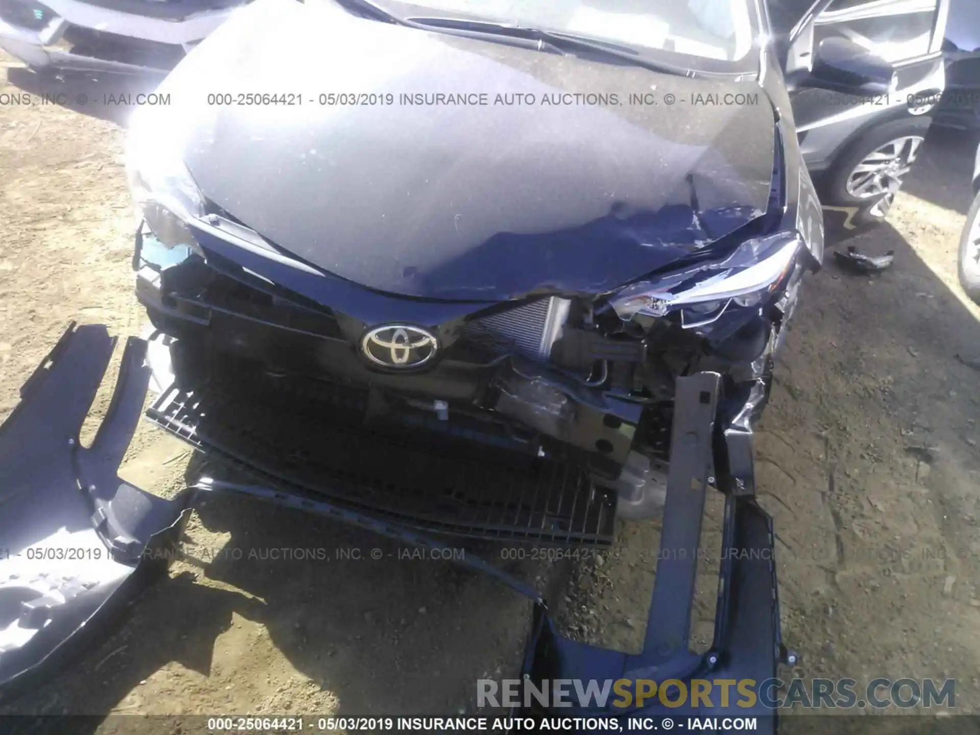 6 Photograph of a damaged car 2T1BURHE1KC200038 TOYOTA COROLLA 2019