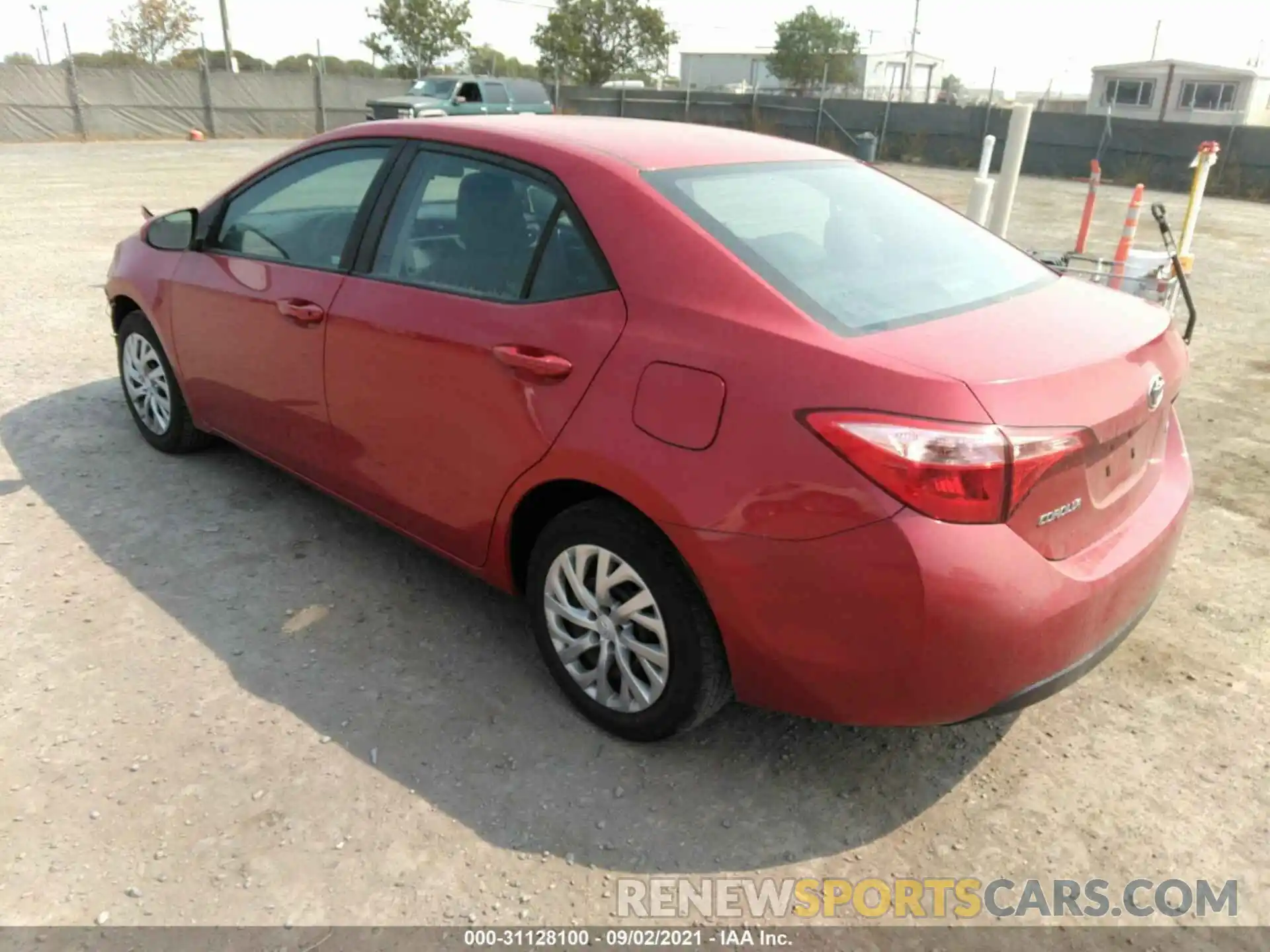 3 Photograph of a damaged car 2T1BURHE1KC200105 TOYOTA COROLLA 2019