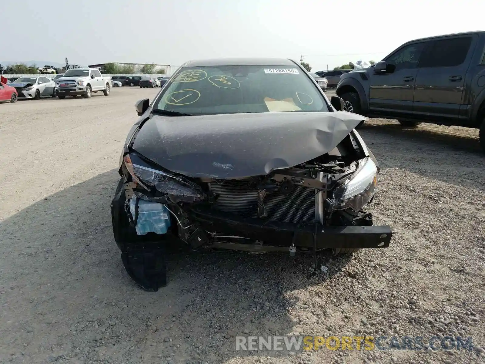 9 Photograph of a damaged car 2T1BURHE1KC200783 TOYOTA COROLLA 2019