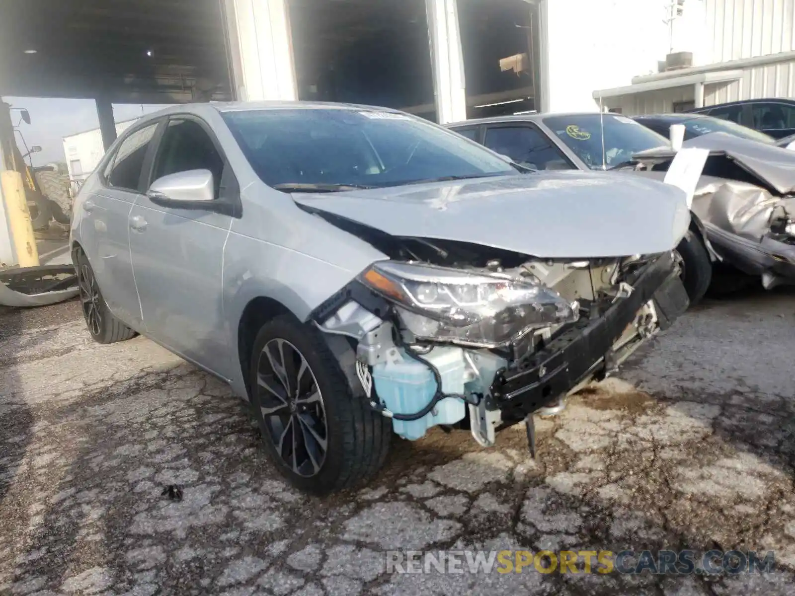 1 Photograph of a damaged car 2T1BURHE1KC200931 TOYOTA COROLLA 2019