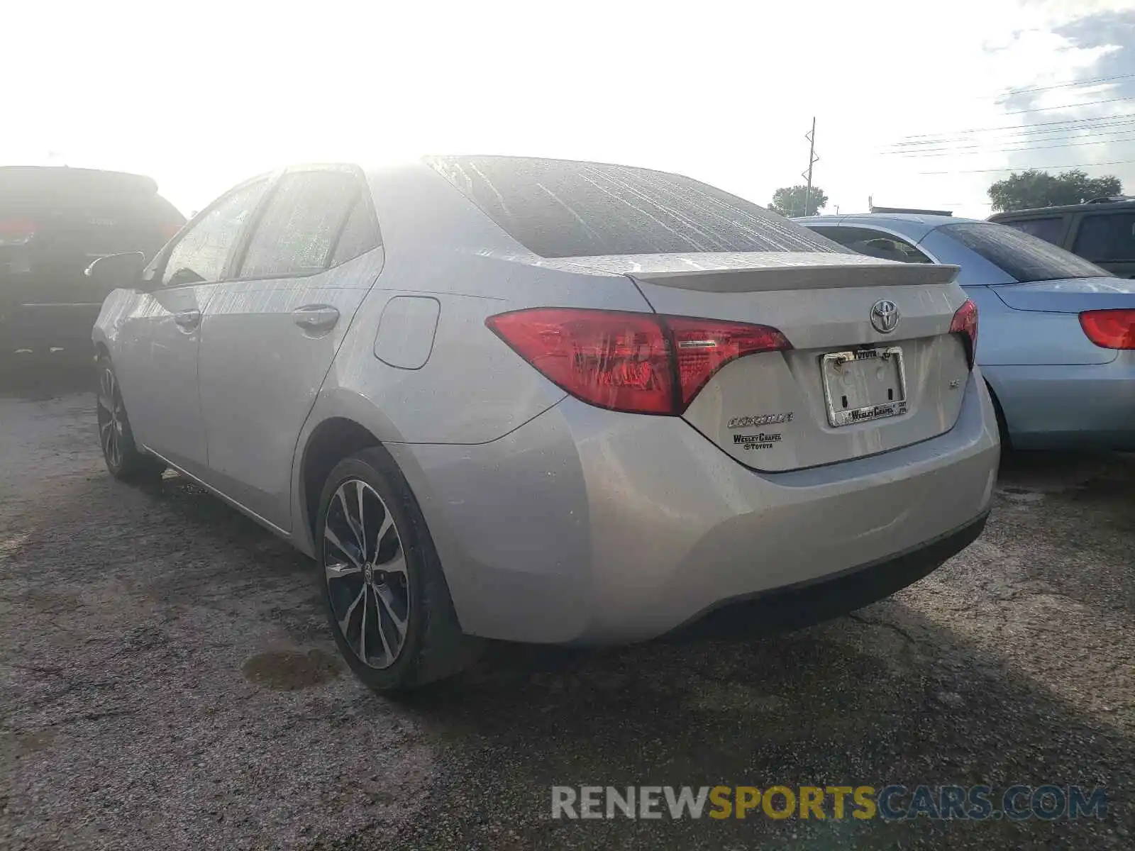 3 Photograph of a damaged car 2T1BURHE1KC200931 TOYOTA COROLLA 2019