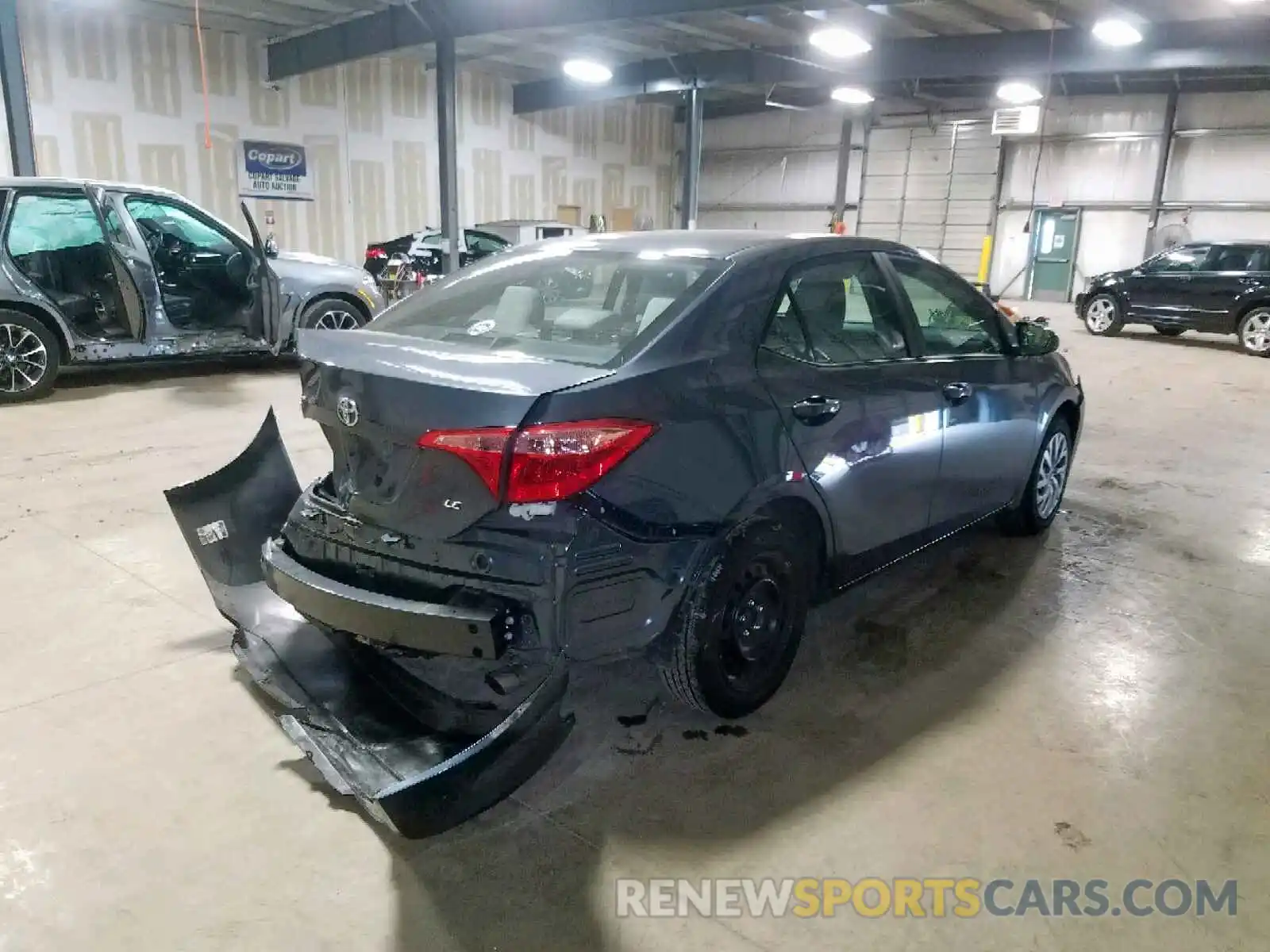 4 Photograph of a damaged car 2T1BURHE1KC203151 TOYOTA COROLLA 2019