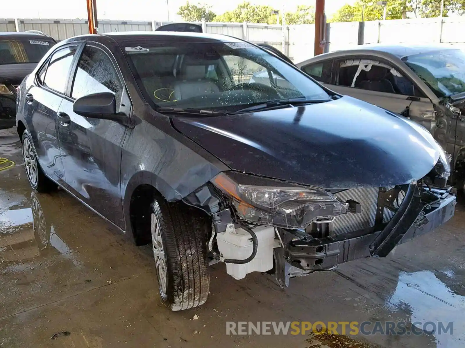 1 Photograph of a damaged car 2T1BURHE1KC203358 TOYOTA COROLLA 2019