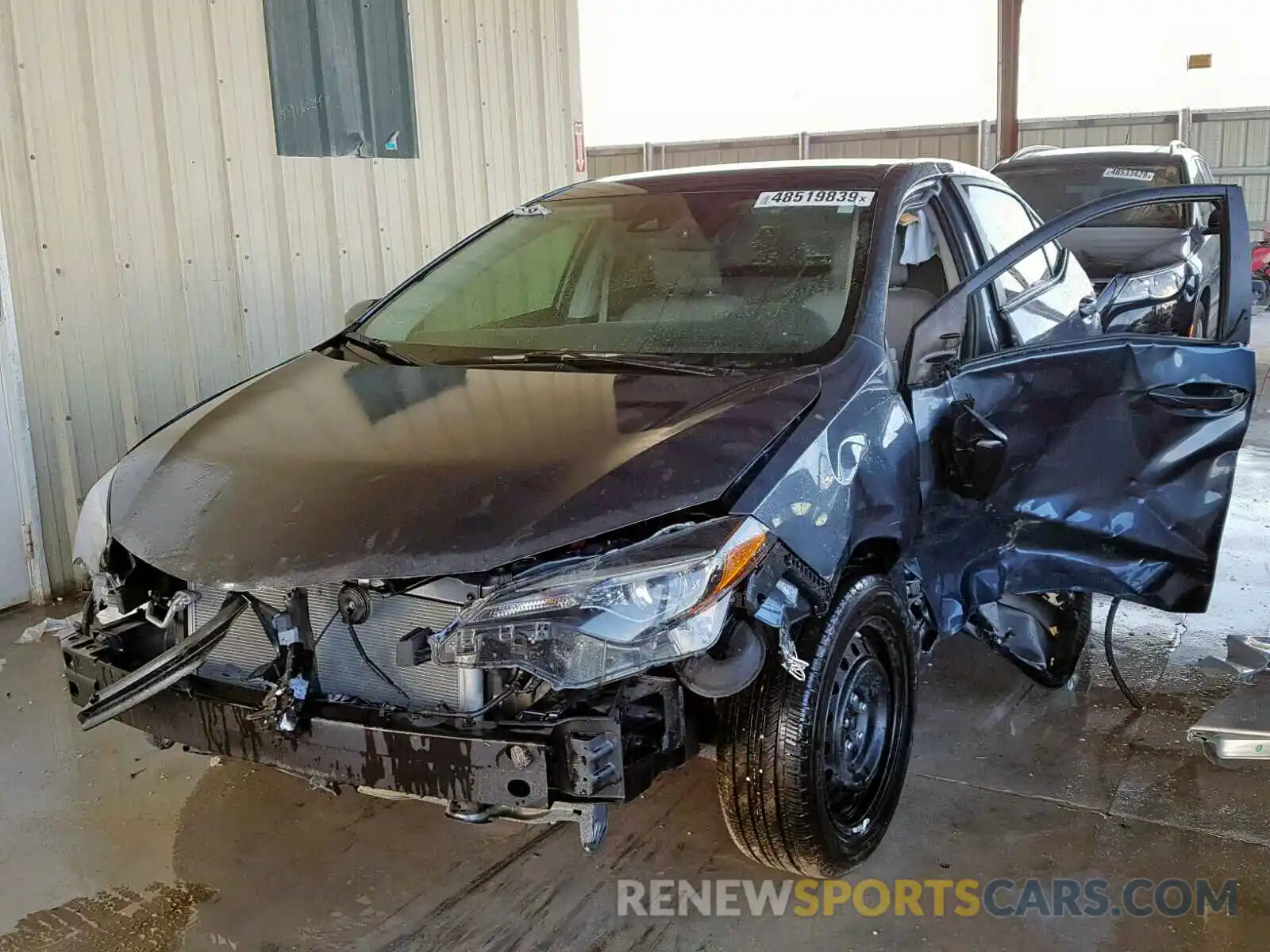 2 Photograph of a damaged car 2T1BURHE1KC203358 TOYOTA COROLLA 2019